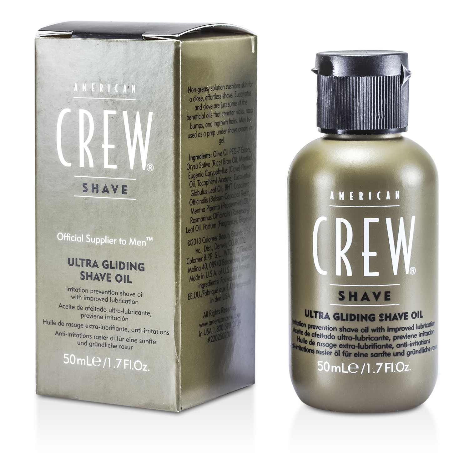 American Crew Lubricating Shave Oil 50ml/1.7oz