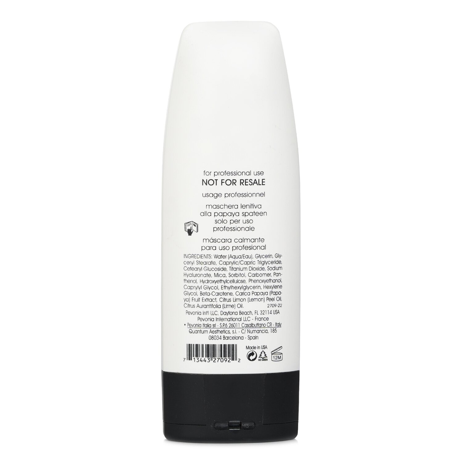 Pevonia Botanica SpaTeen All Skin Types Papaya Hydrasoothe Mask (Salon Product) 200ml/6.8oz