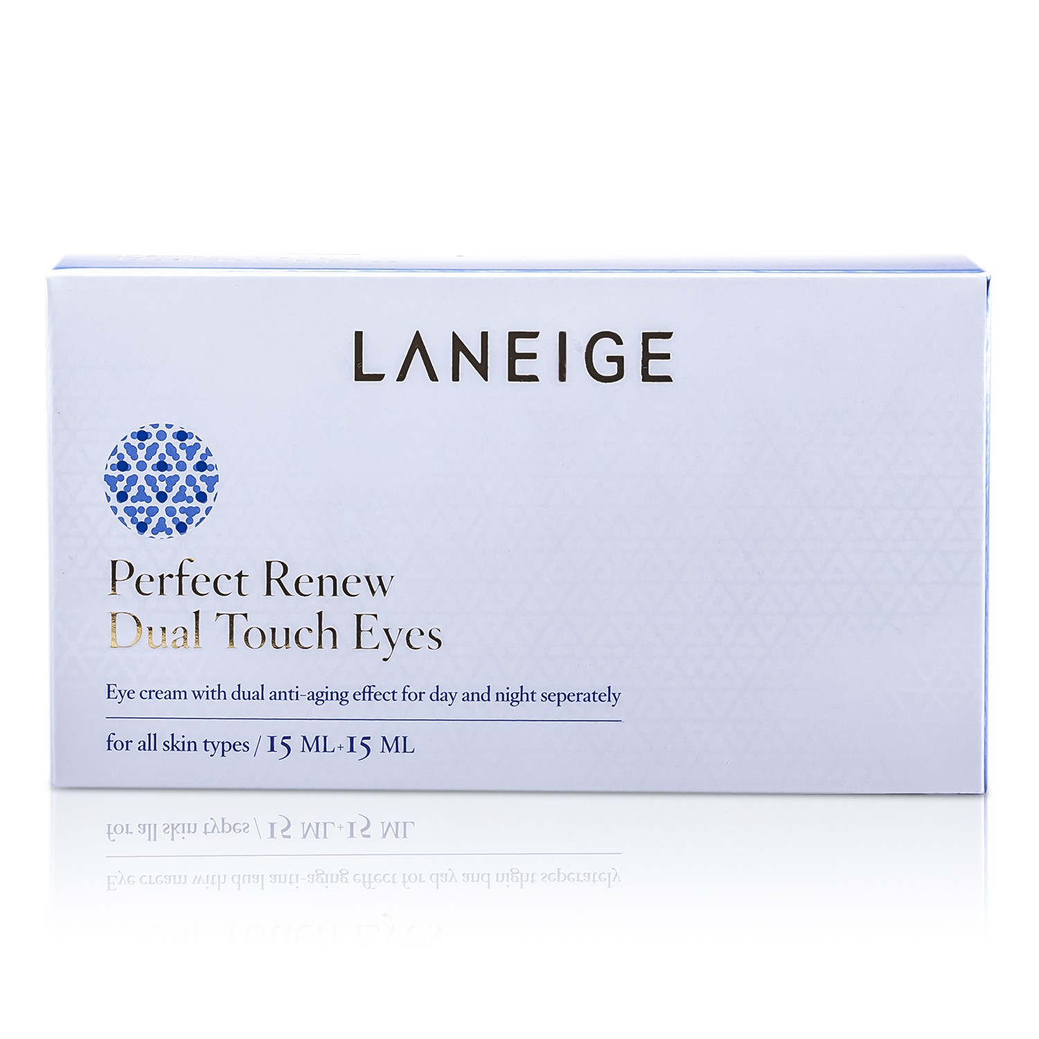 Laneige Perfect Renew Dual Touch Көзге Арналған Күтімі 2x15ml/0.5oz