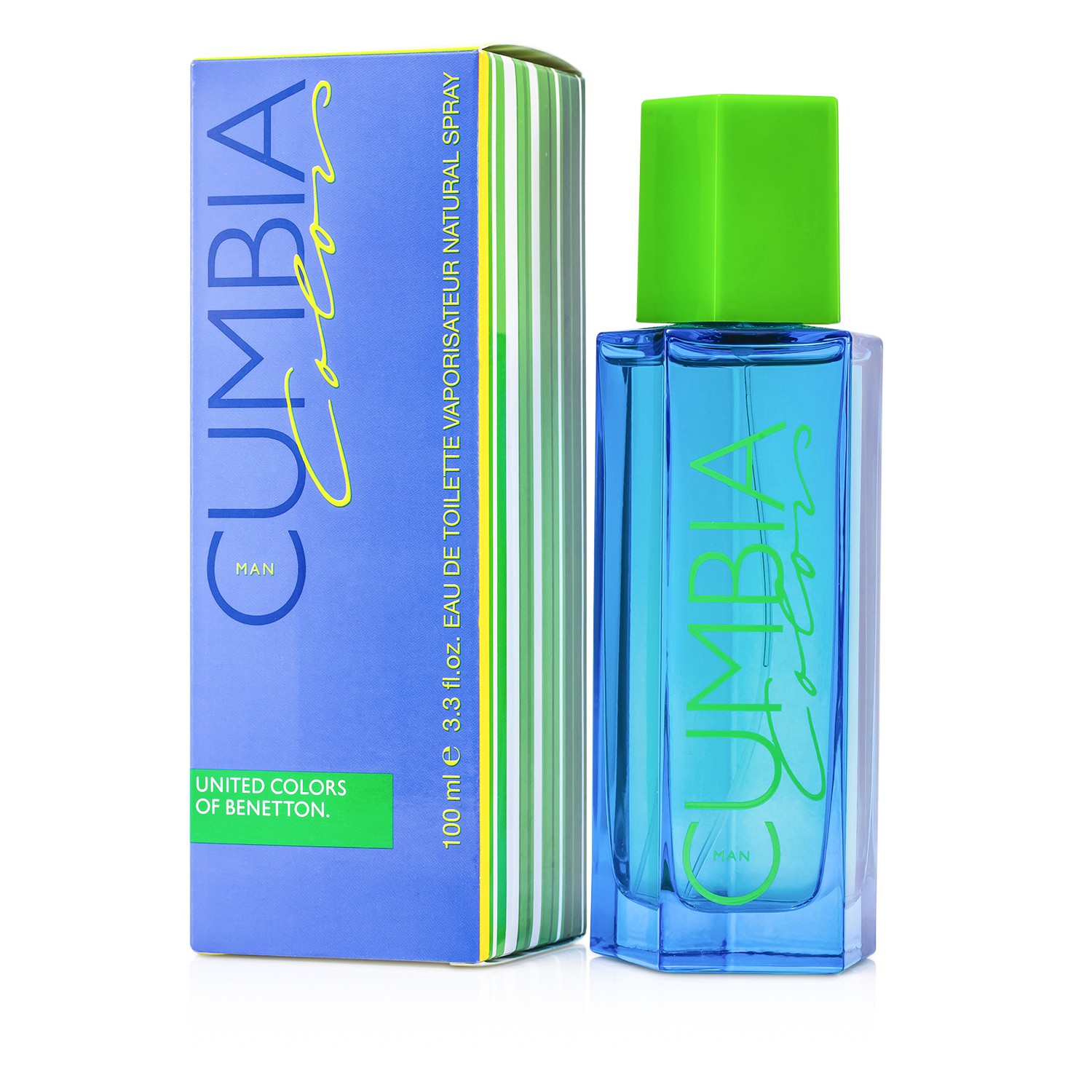 Benetton או דה טואלט Cumbia Colors 100ml/3.3oz
