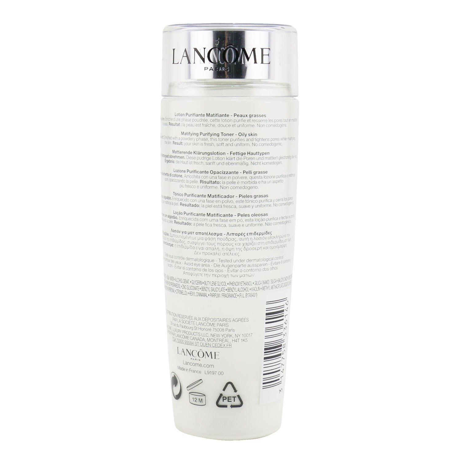Lancome Pure Focus Matifying Purifying Toner 200ml/6.7oz