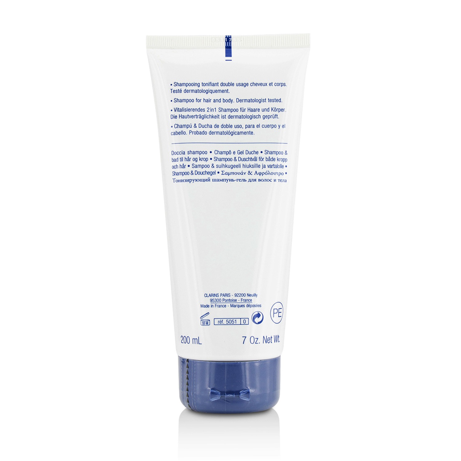 Clarins Шампунь для Мужчин - ВолоСы и Тело (без коробки) 200ml/7oz
