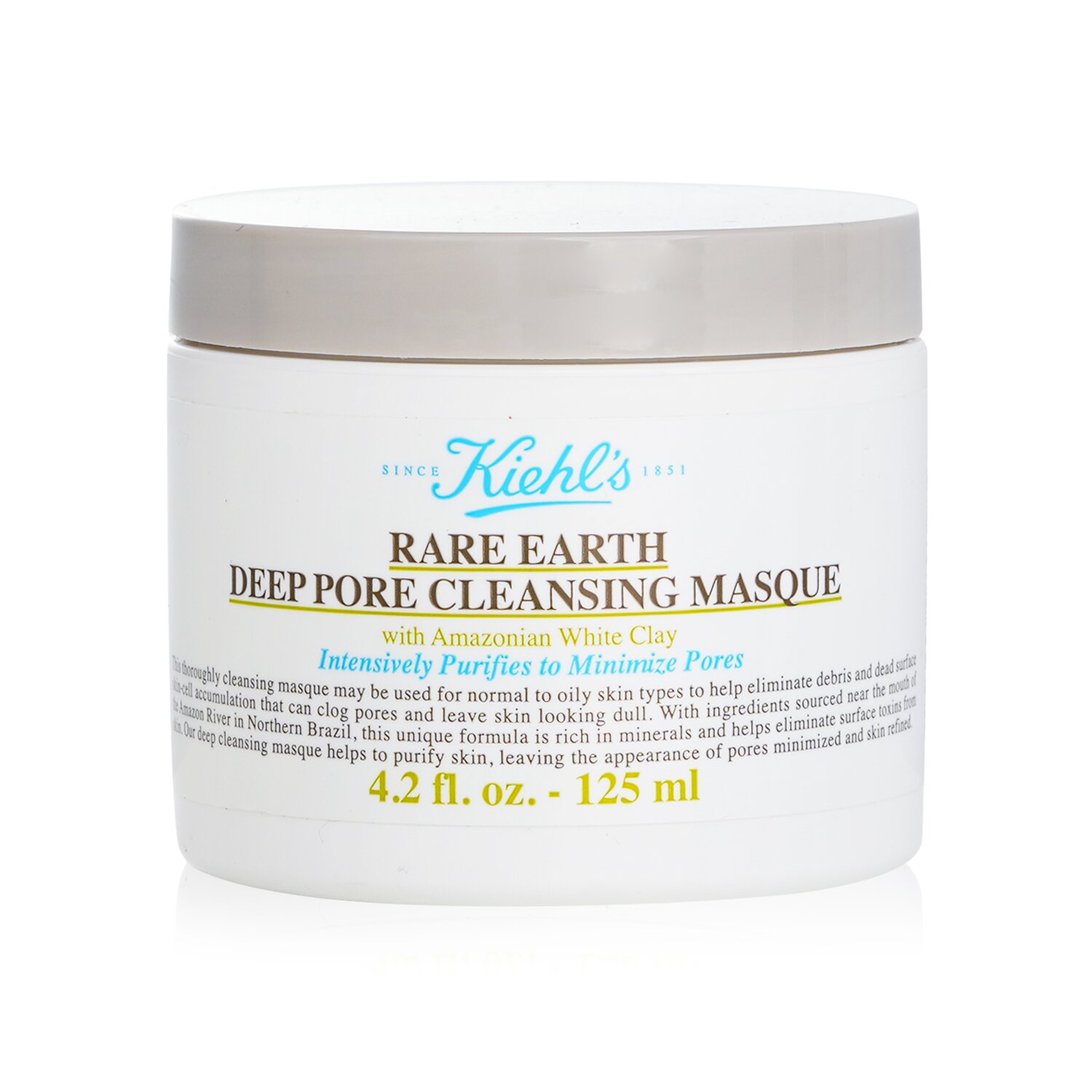 Kiehl's Rare Earth Deep Pore Cleansing Masque(Random Packing) 125ml/4.2oz