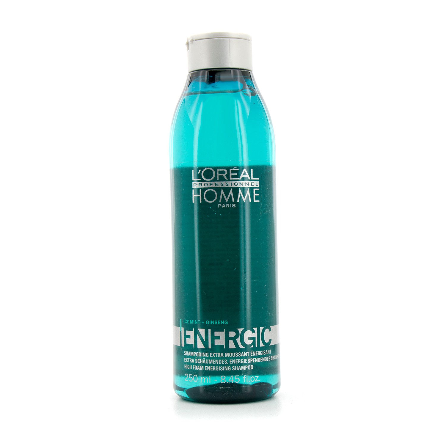 L'Oreal Energetyzujący szampon do włosów dla mężczyzn Professionnel Homme Energic High Foam Shampoo 250ml/8.45oz