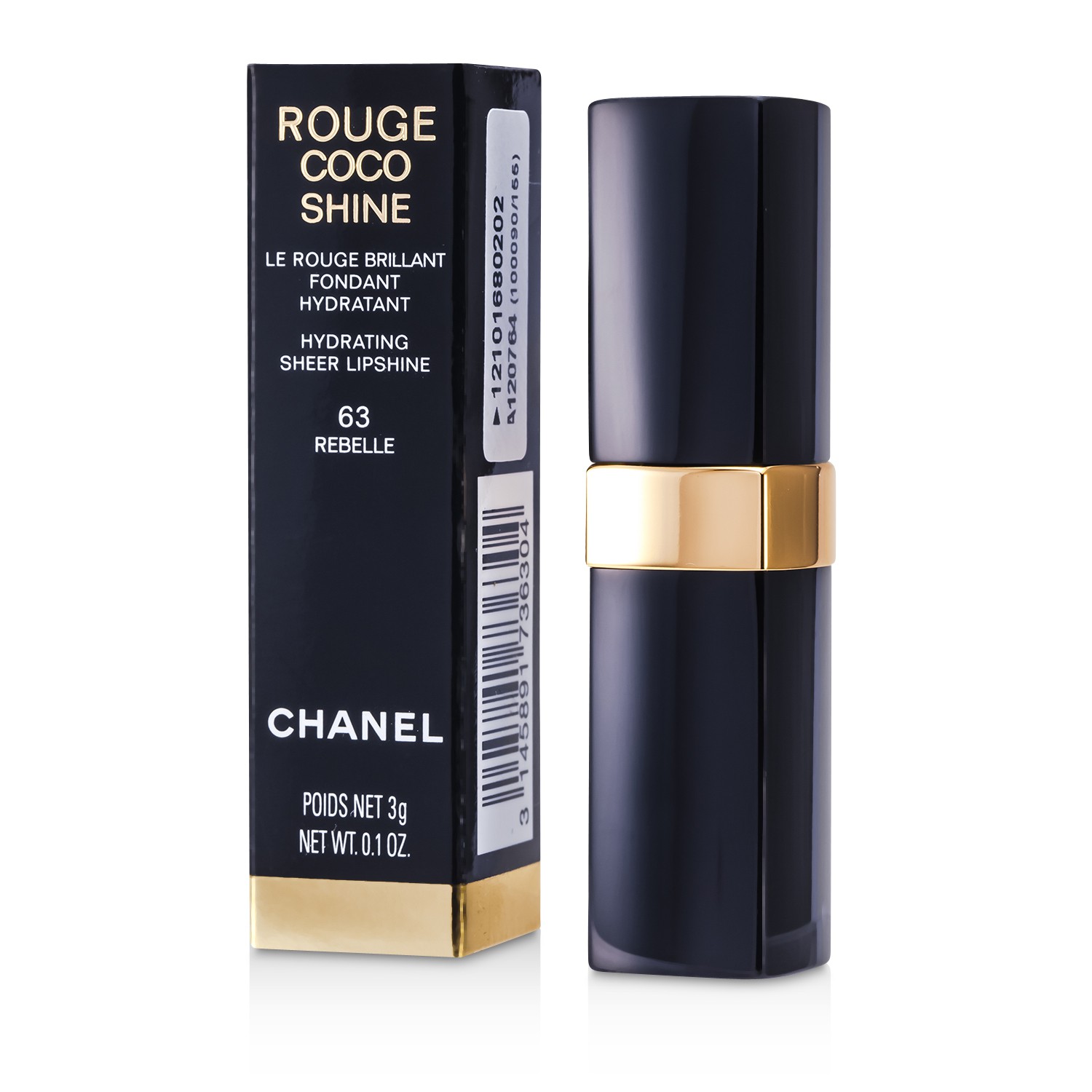 香奈儿  Chanel 可可滋润闪亮唇膏 3g/0.1oz