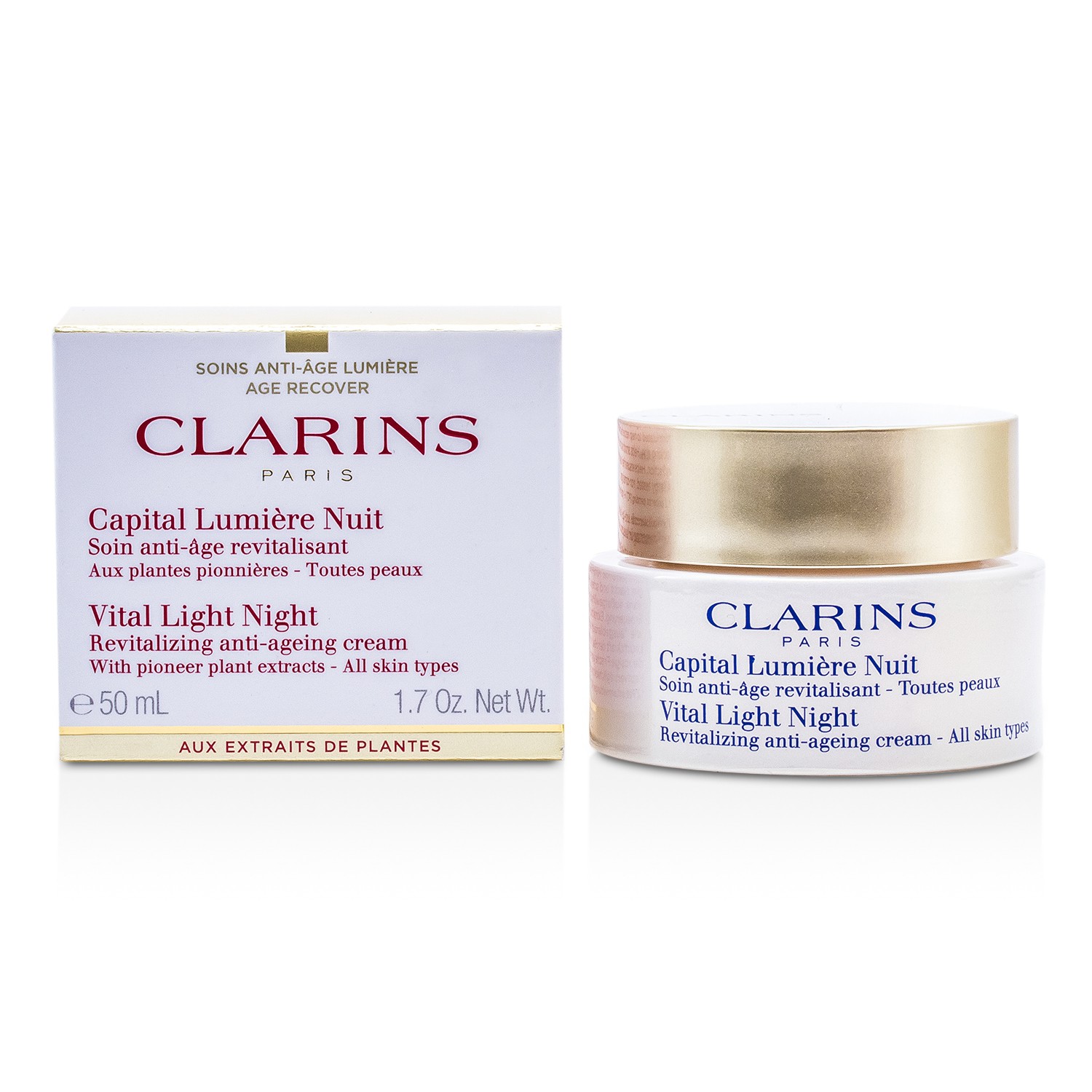 Clarins Vital Light Night Revitalizing Anti-Aging Cream 50ml/1.7oz