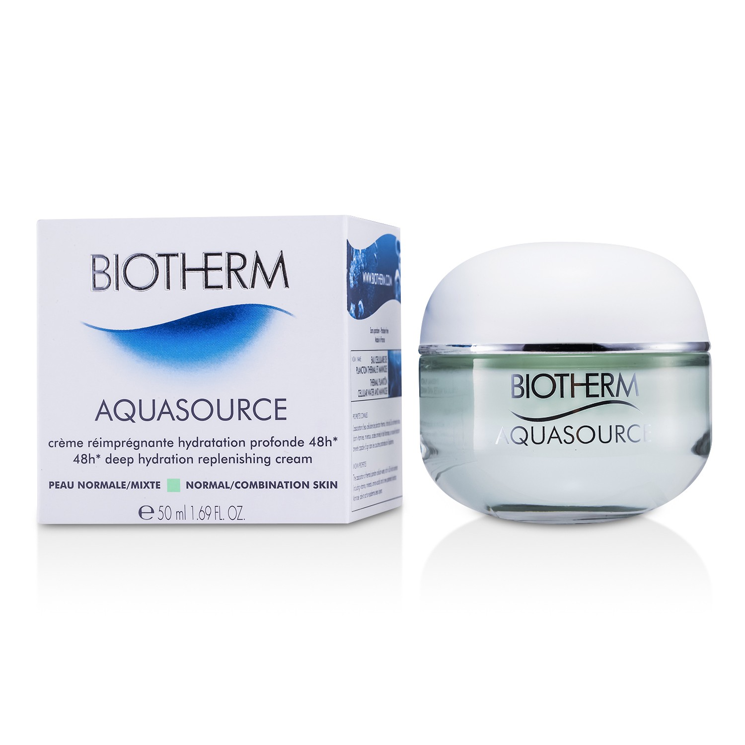 Biotherm Aquasource 24H Deep Hydration Replenishing Cream (Normal/Combination Skin) 50ml/1.69oz