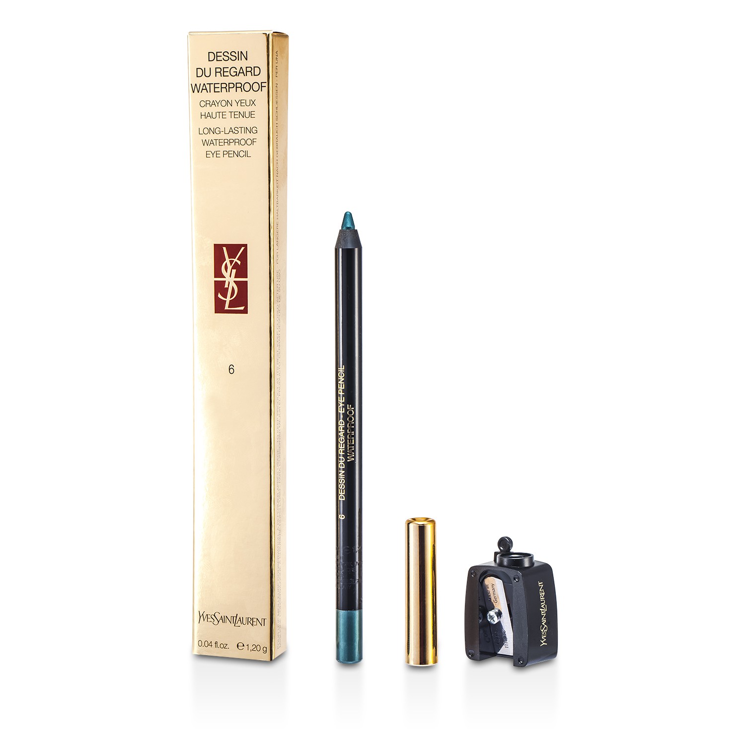 Yves Saint Laurent  伊夫聖羅蘭 YSL 色澤持久防水眼線筆# No. 6 Amazon Green 1.2g/0.04oz