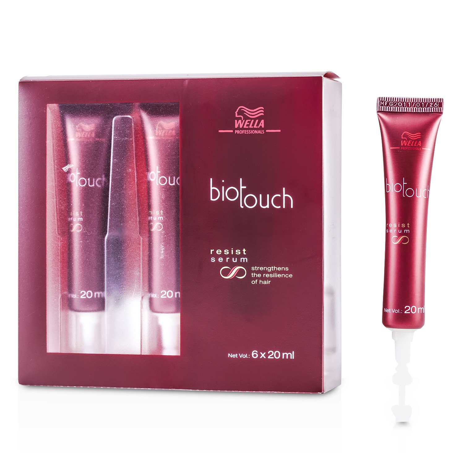 Wella Biotouch Resist Сыворотка 6x20ml/0.66oz