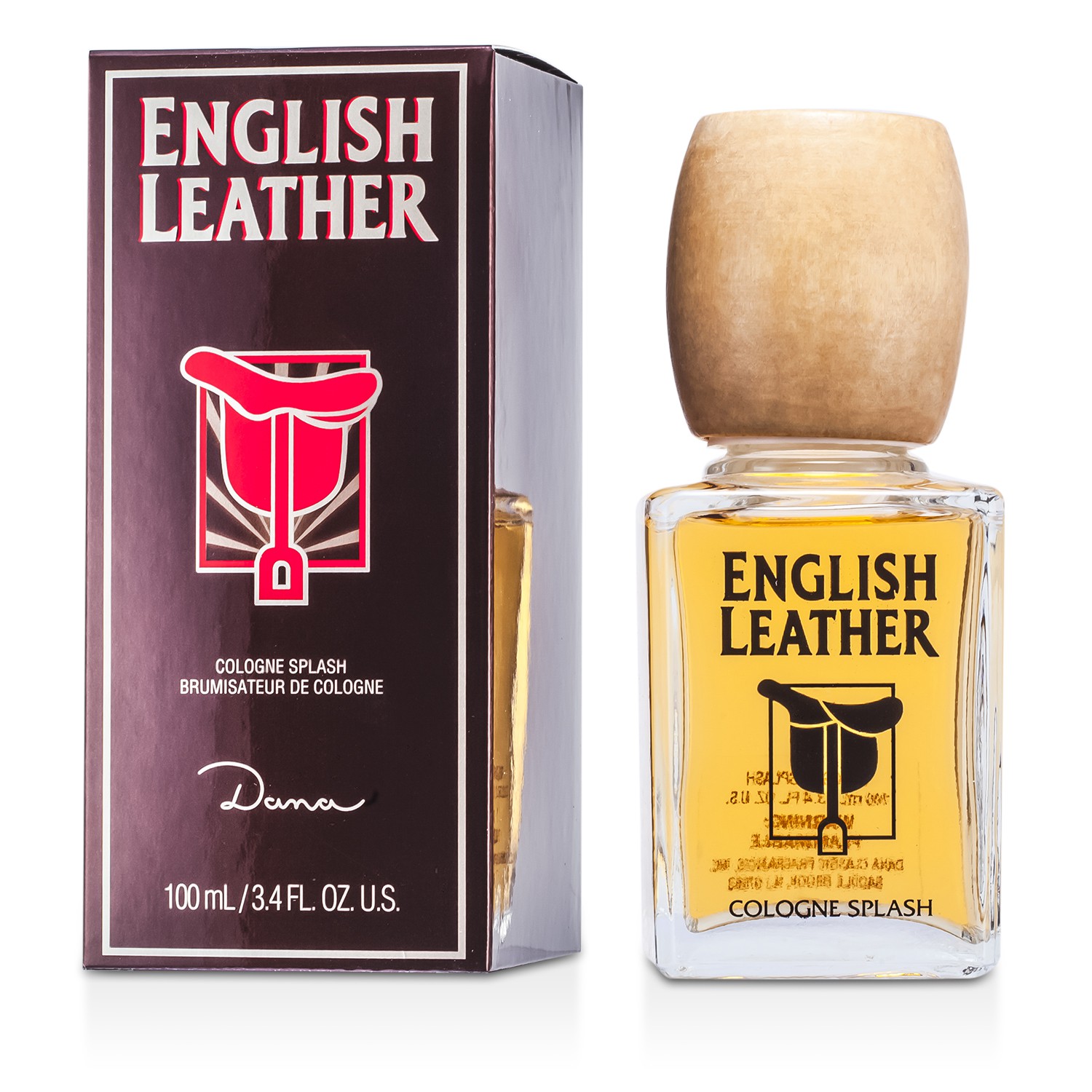 Dana English Leather Cologne Splash 100ml/3.4oz