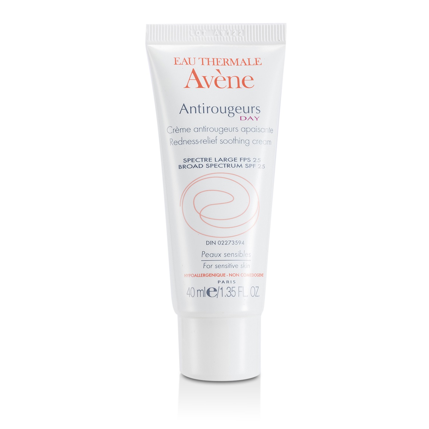 Avene Antirougeurs Day Redness-Relief Soothing Cream SPF 25 - For Sensitive Skin 40ml/1.35oz