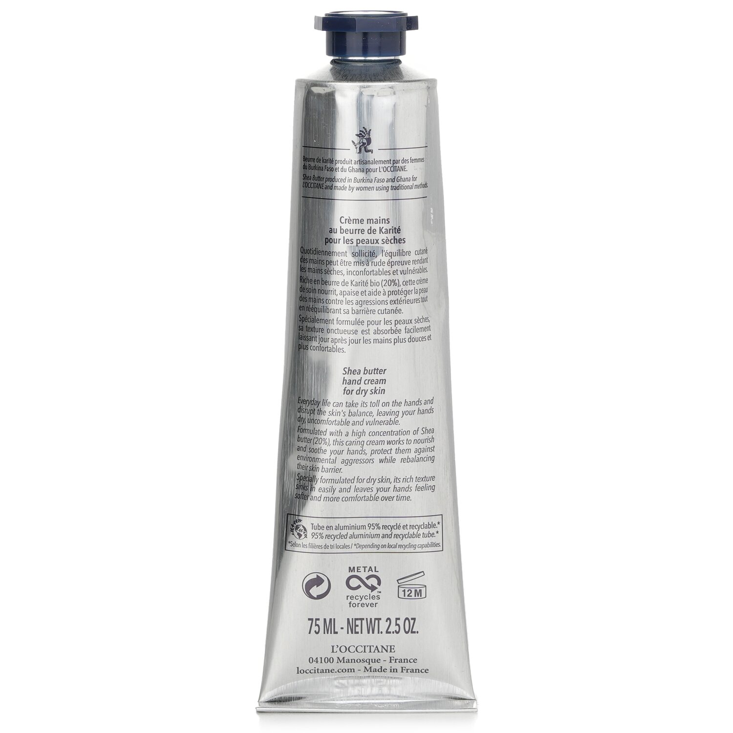 L'Occitane Shea Butter Hand Cream 75ml/2.6oz
