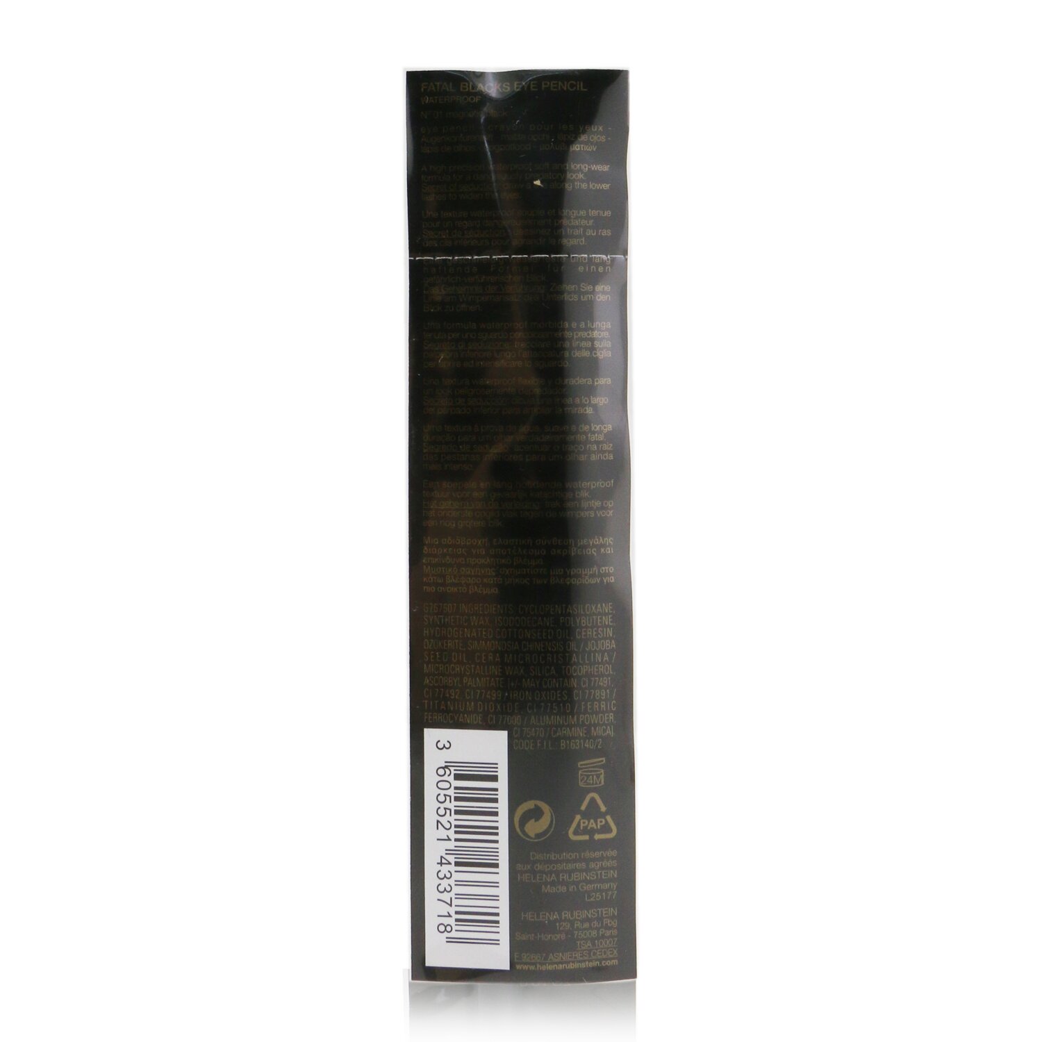 Helena Rubinstein Fatal Blacks Waterproof Eye Pencil 1.2g/0.04oz