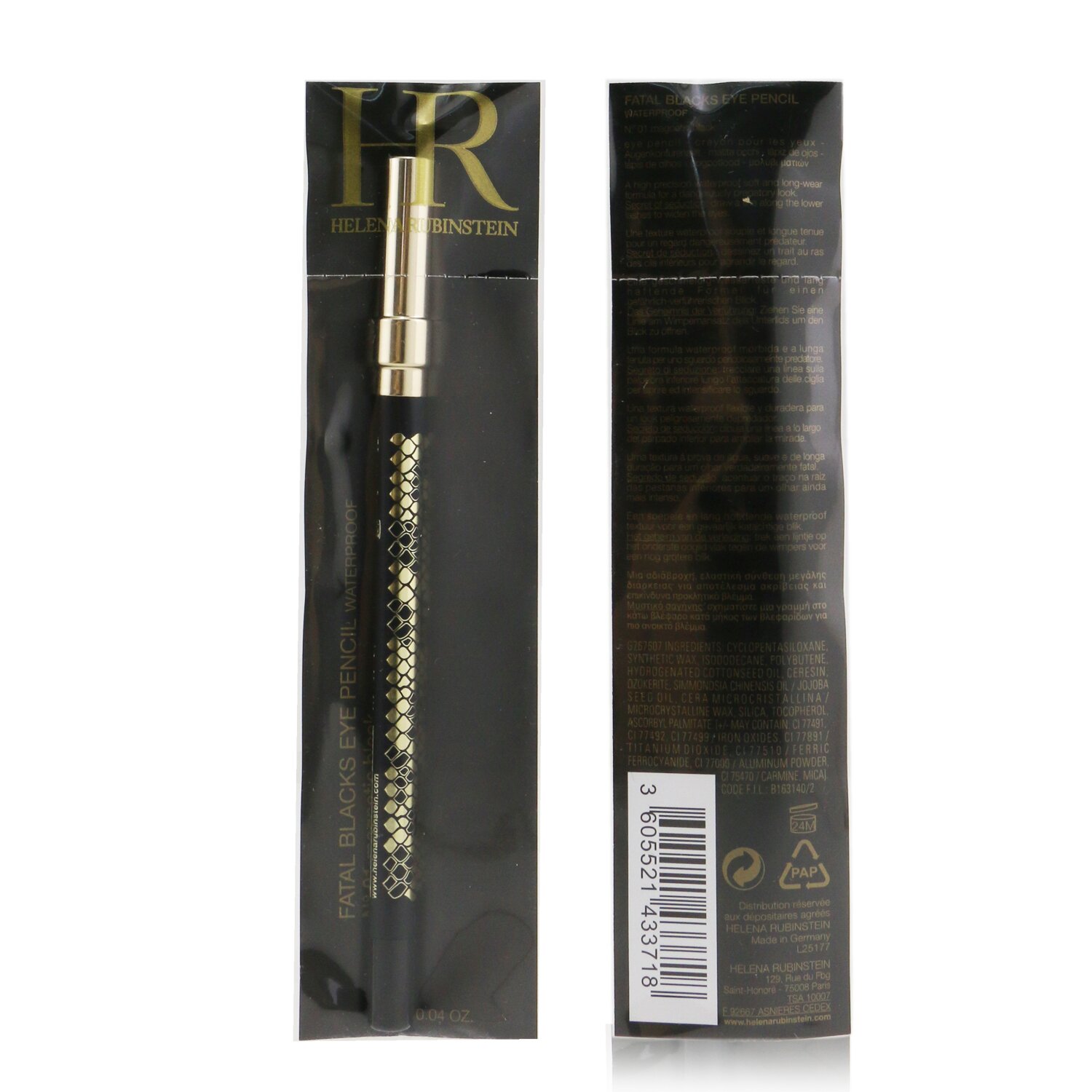 Helena Rubinstein Fatal Blacks Waterproof Eye Pencil 1.2g/0.04oz