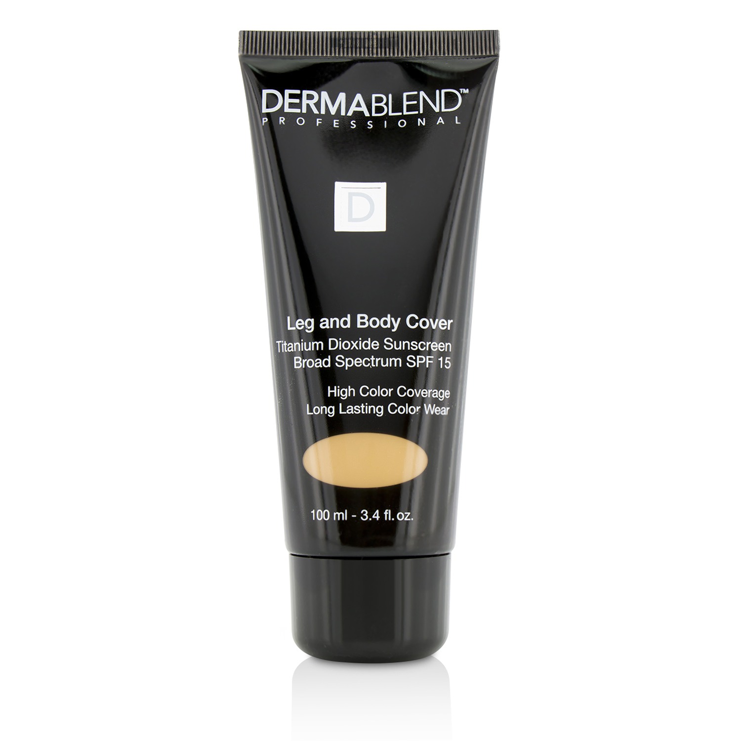 Dermablend Leg & Body Cover SPF 15 (Full Coverage & Long Wearability) - Caramel 100ml/3.4oz