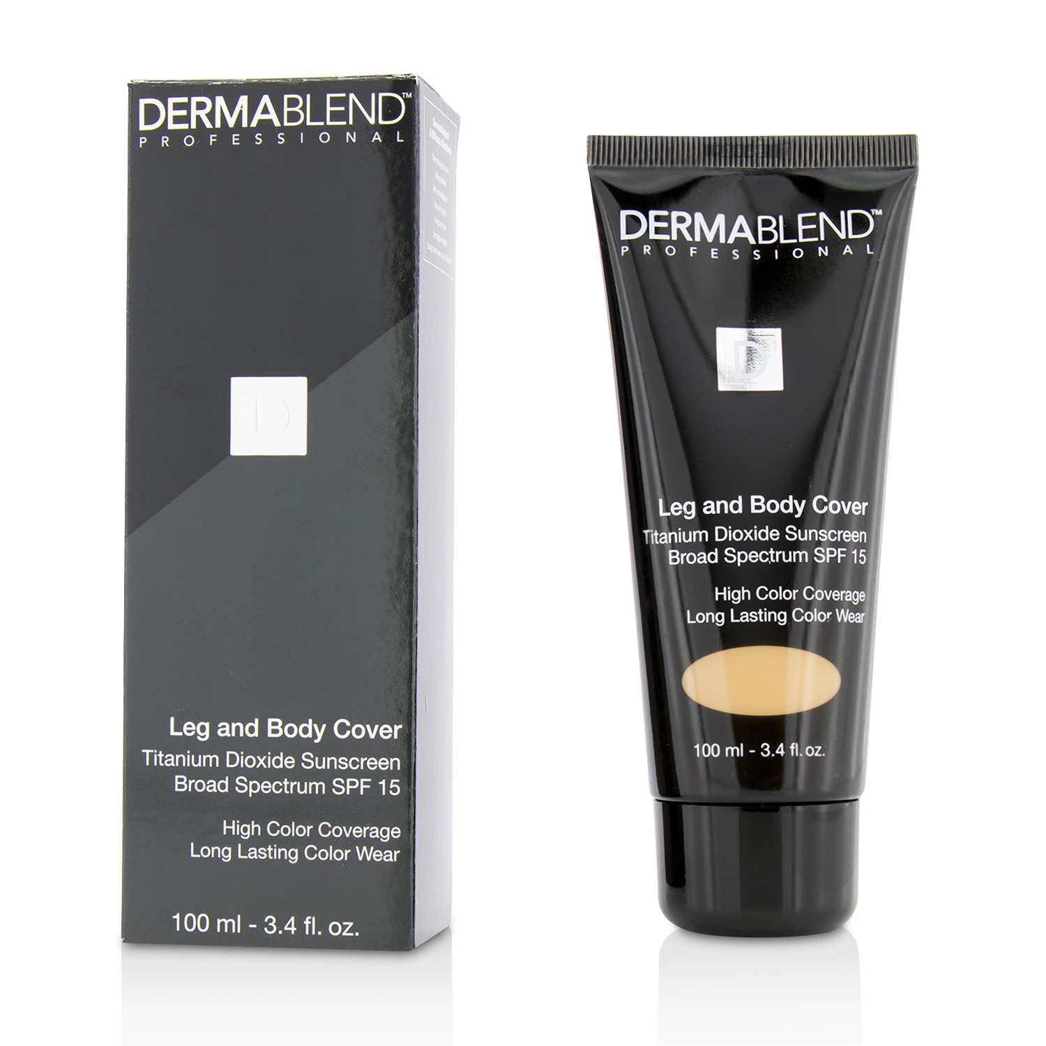 Dermablend Leg & Body Cover SPF 15 (Full Coverage & Long Wearability) - Caramel 100ml/3.4oz