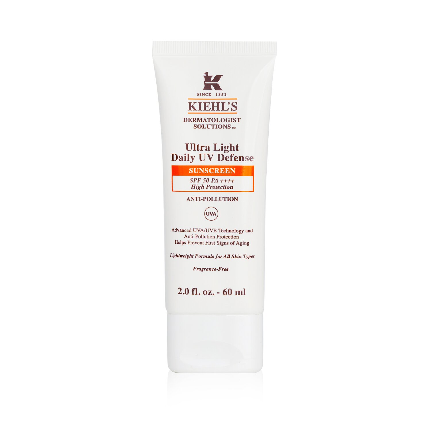 Kiehl's Ultra Light Daily UV Defense SPF 50 60ml/2oz