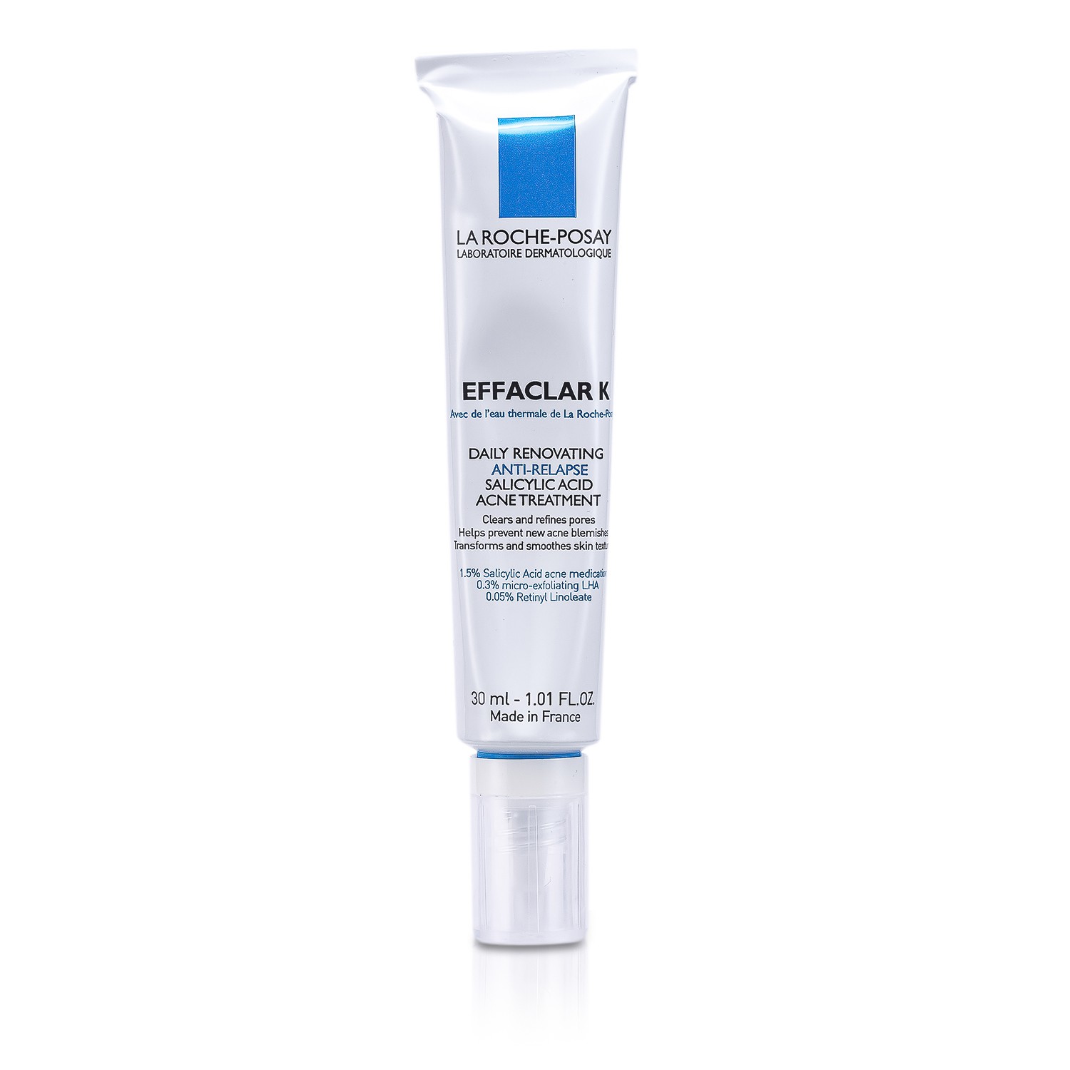 La Roche Posay Effaclar K Daily Renovating Anti-Relapse Salicylic Acid Acne Treatment 30ml/1oz