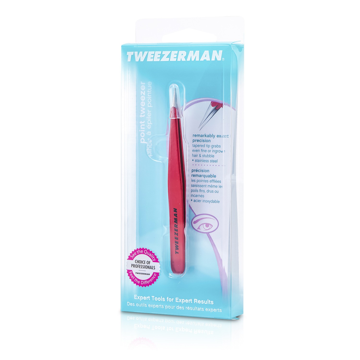 Tweezerman Point პინცეტი Picture Color