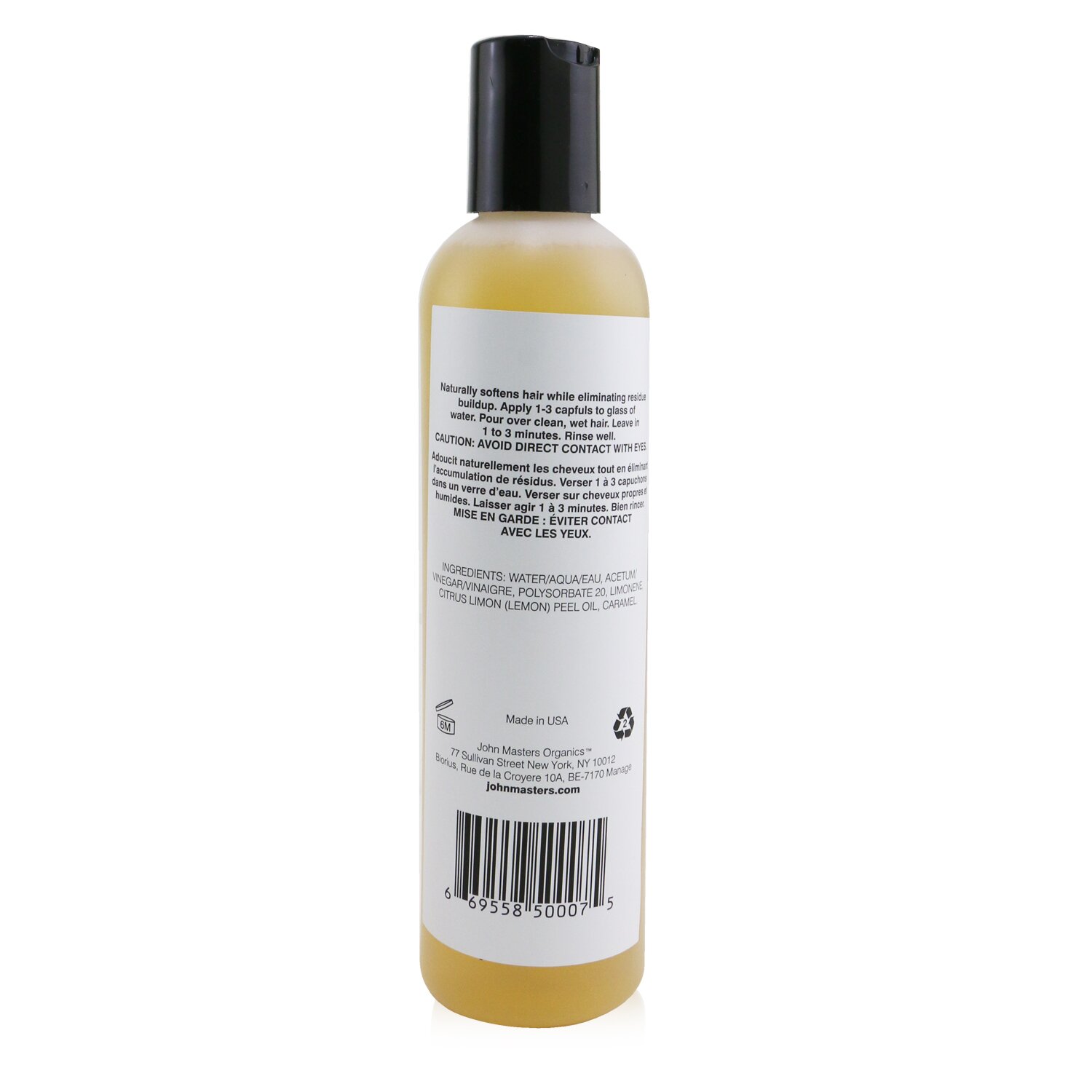 John Masters Organics Aclarador y Sellados de Color de Sidra a Base de Hierbas 236ml/8oz