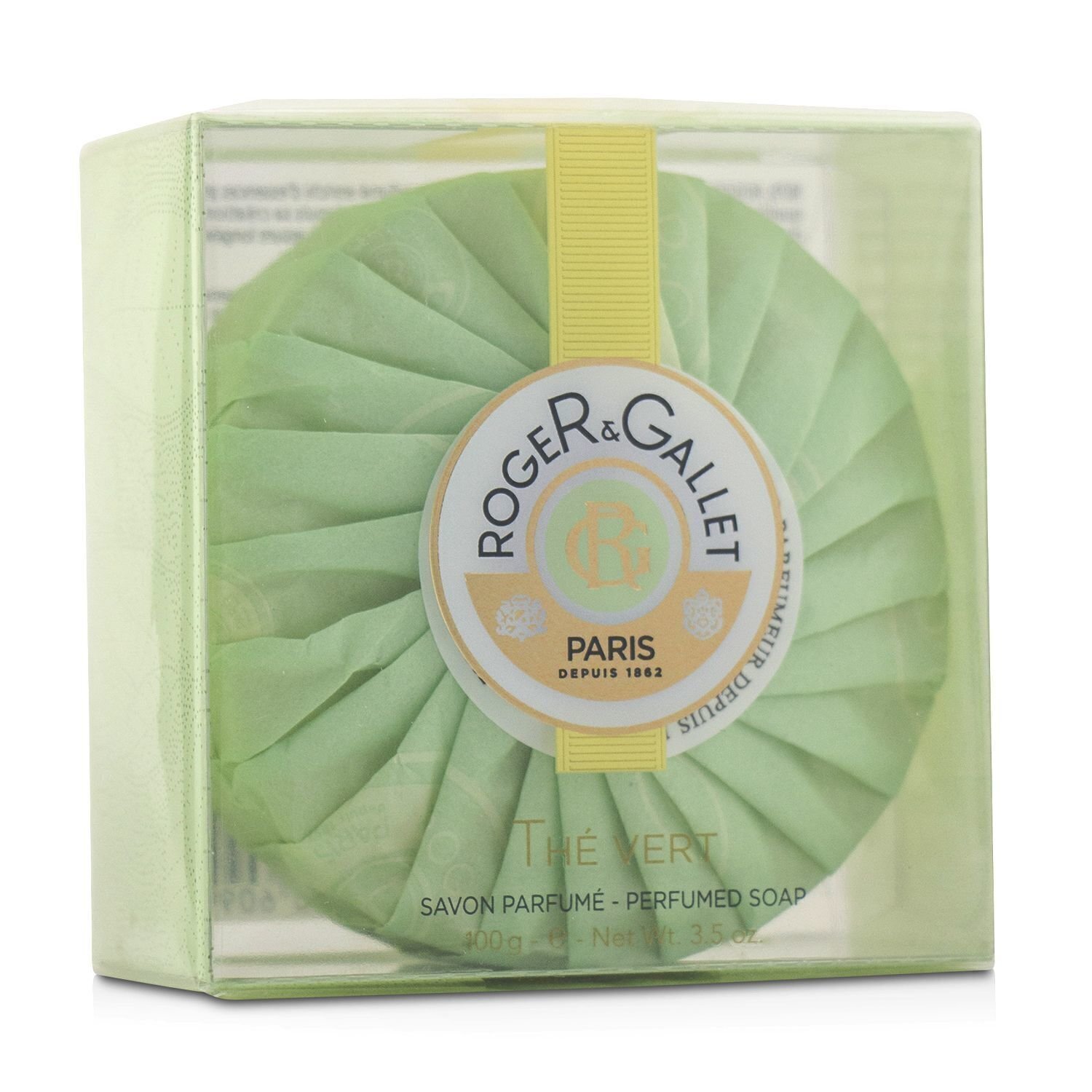 Roger & Gallet Perfumowane mydło w kostce Green Tea (The Vert) 100g/3.5oz