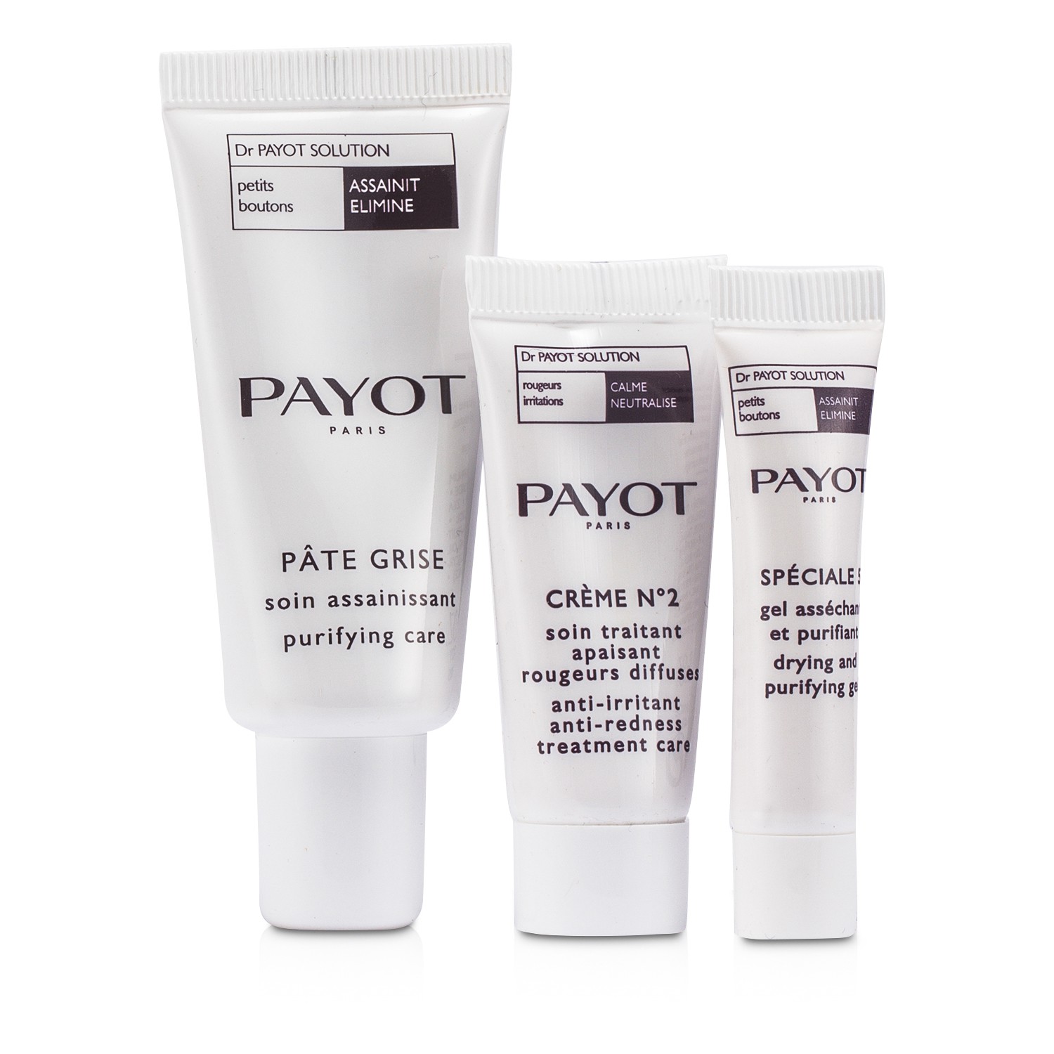 Payot Dr Payot Набор: Pate Grise 15мл + Крем № 2 10мл + Special 5 5мл 3pcs