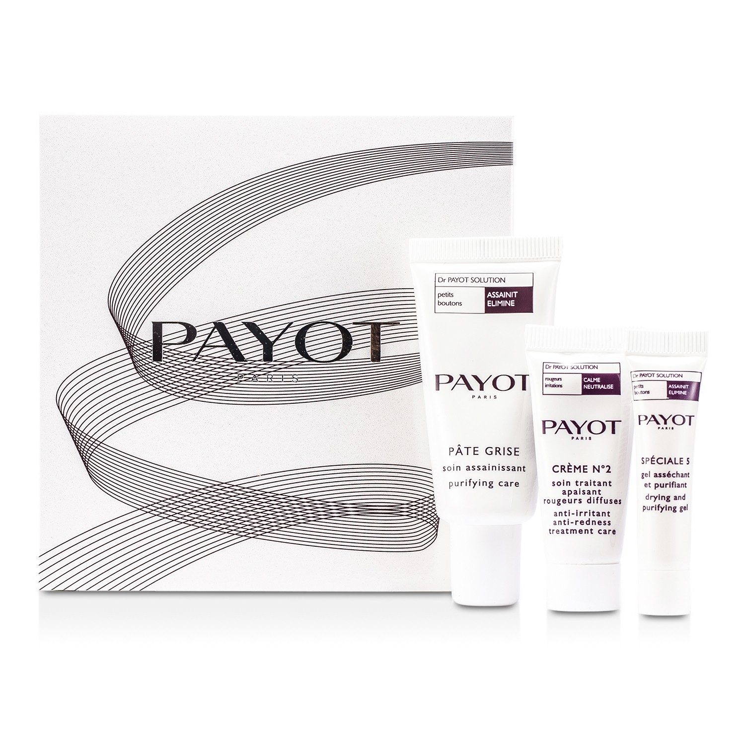 Payot Dr Payot Набор: Pate Grise 15мл + Крем № 2 10мл + Special 5 5мл 3pcs