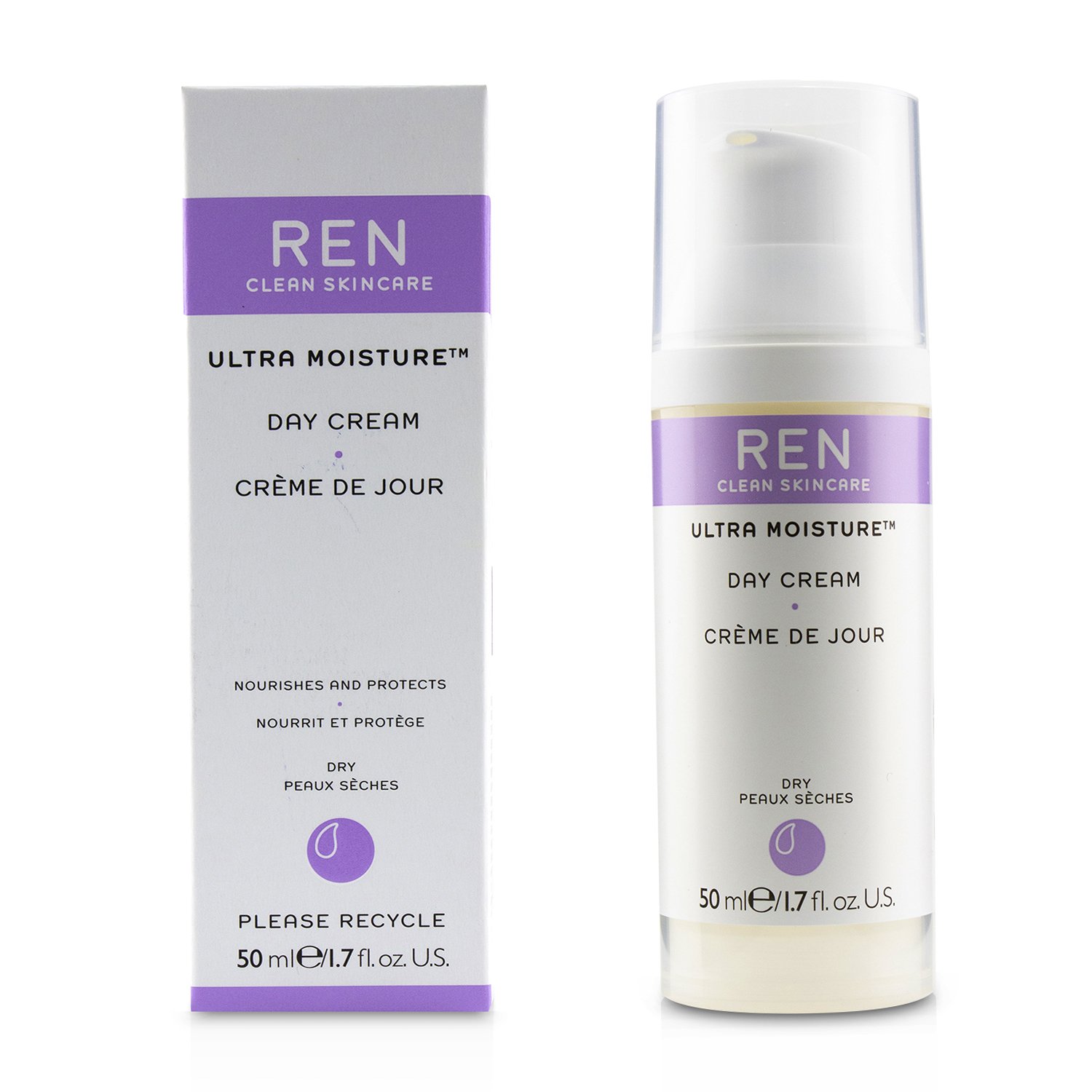 Ren Ultra Moisture Day Cream (For Dry Skin) 50ml/1.7oz