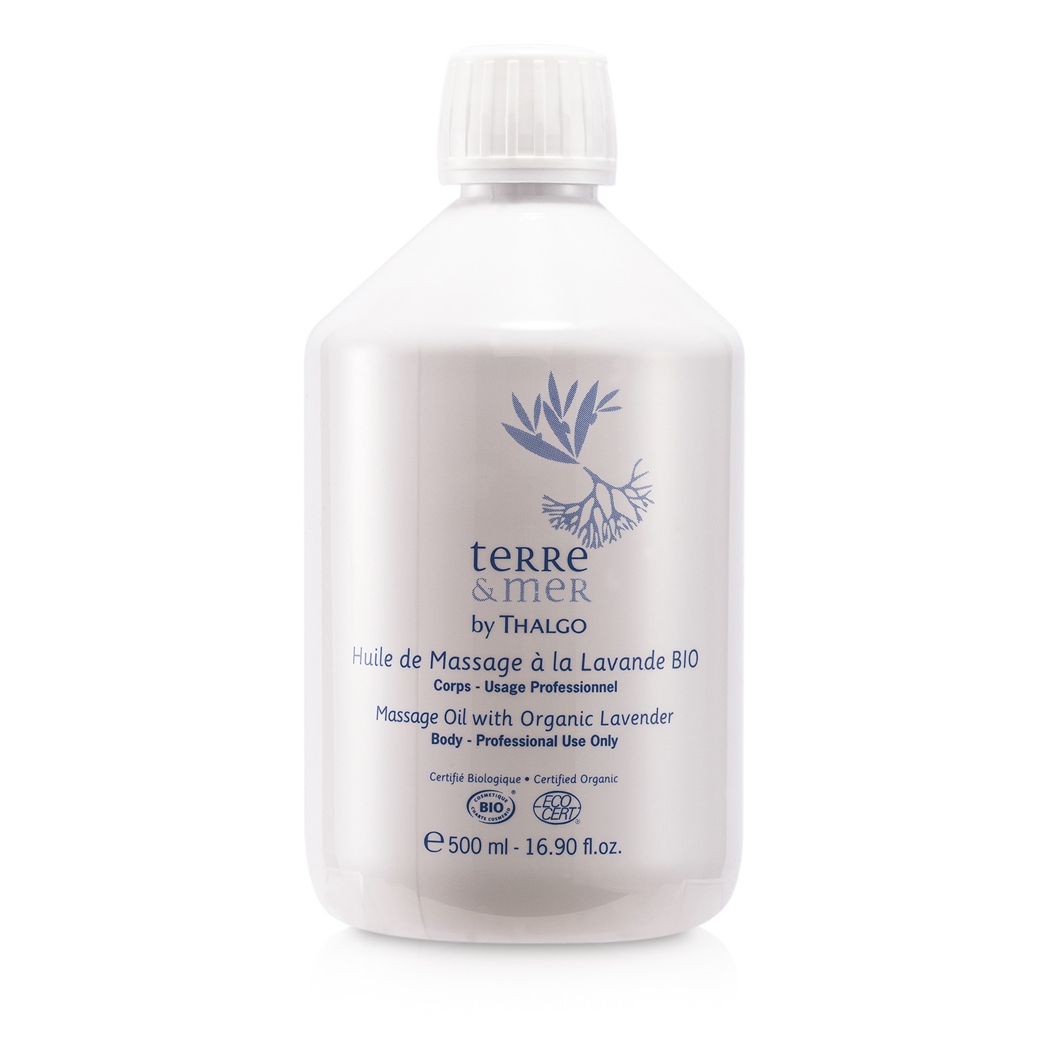 Thalgo Terre & Mer Massage Oil With Organic Lavender (Salon Product) 500ml/16.9oz