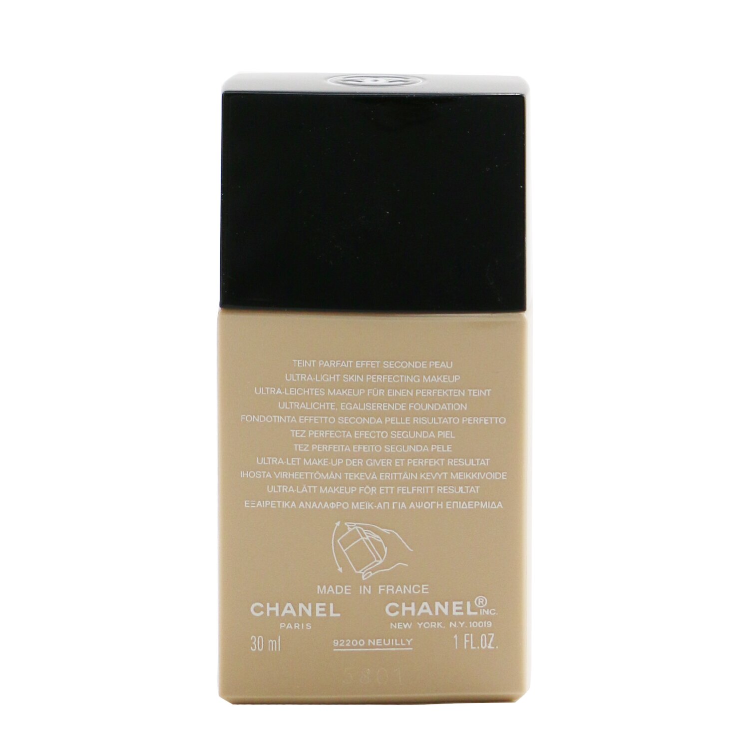 Chanel Vitalumiere Aqua Ultra Light Skin Perfecting Make Up SFP 15 30ml/1oz