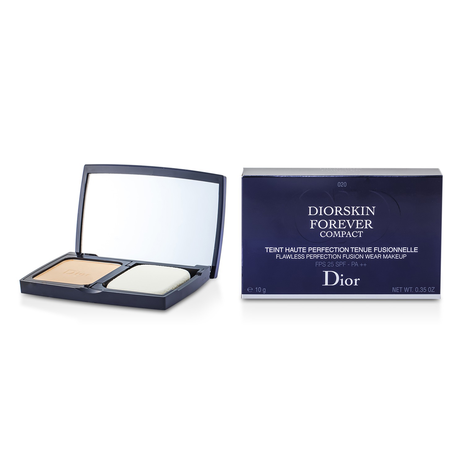 Christian Dior Diorskin Forever Компактная Безупречная Стойкая Основа SPF 25 10g/0.35oz