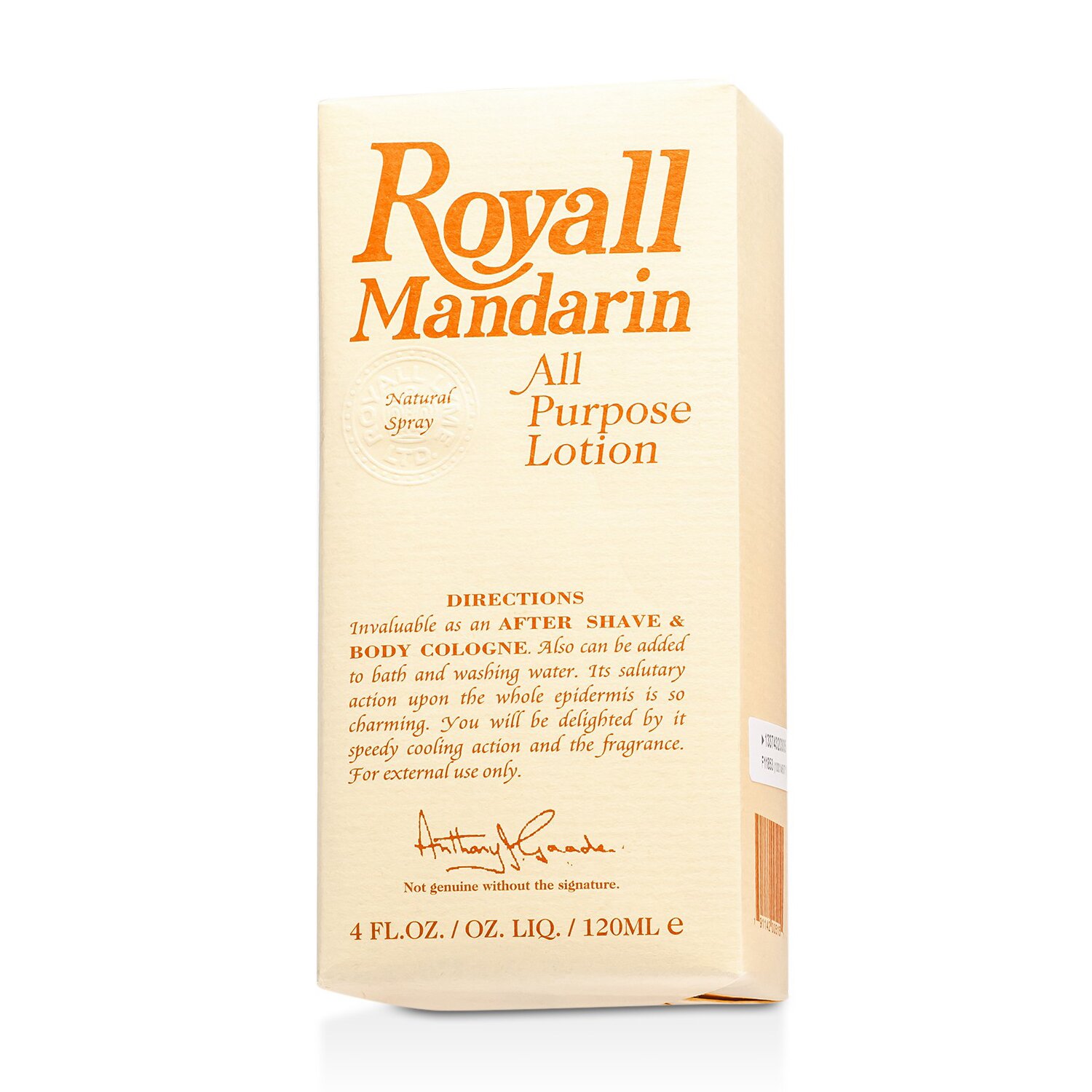 Royall Fragrances Royall Mandarin All Purpose Lotion Spray 120ml/4oz