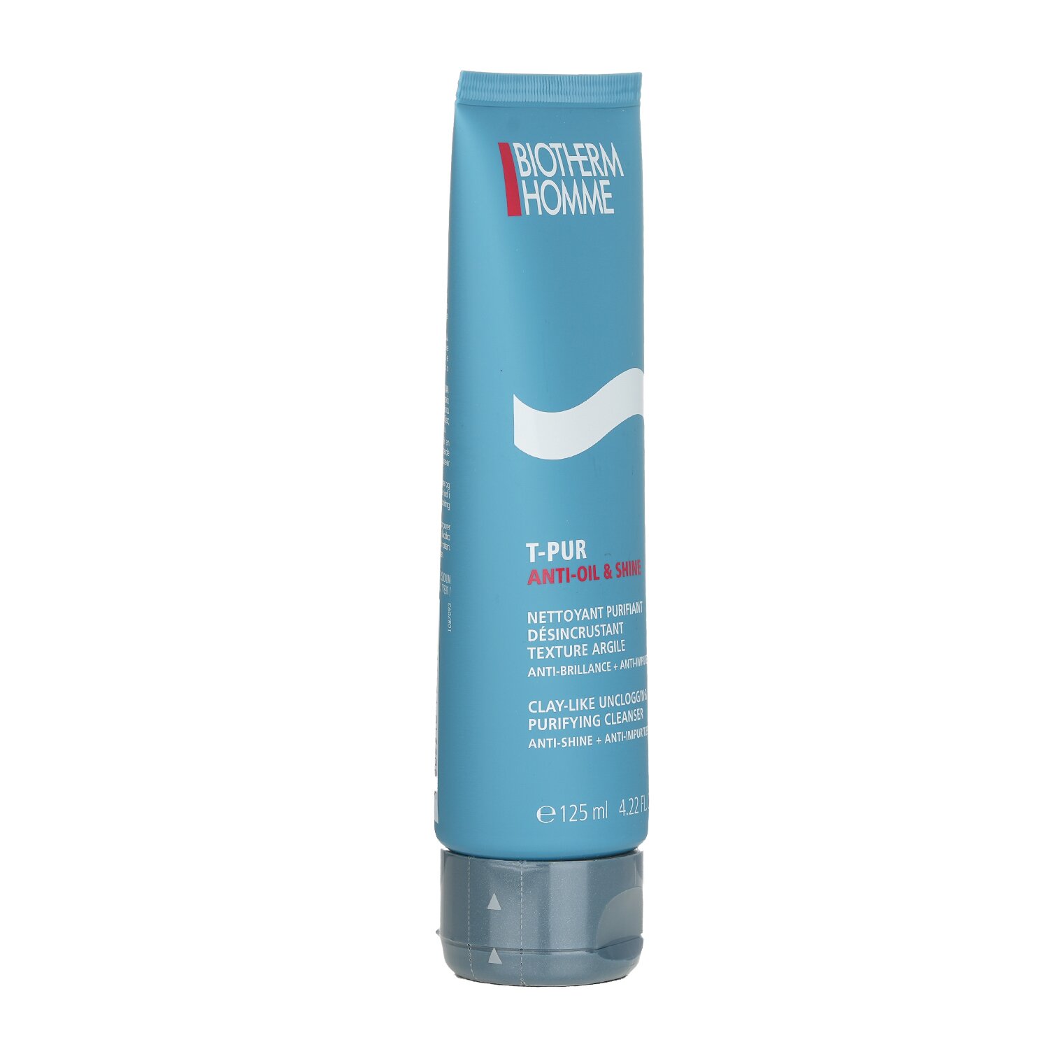 Biotherm Żel do mycia twarzy oczyszczający pory Homme T-Pur Clay-Like Unclogging Purifying Cleanser 125ml/4.22oz