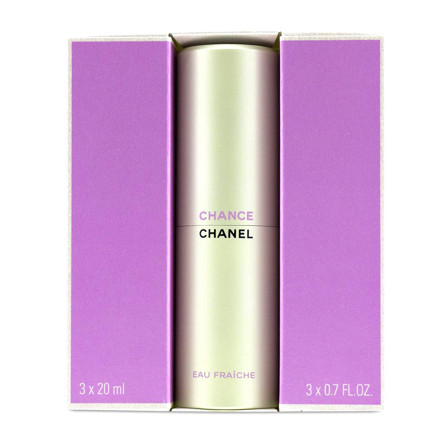 Chanel Woda toaletowa EDT Chance Eau Fraiche Twist & Spray 3x20ml/0.7oz