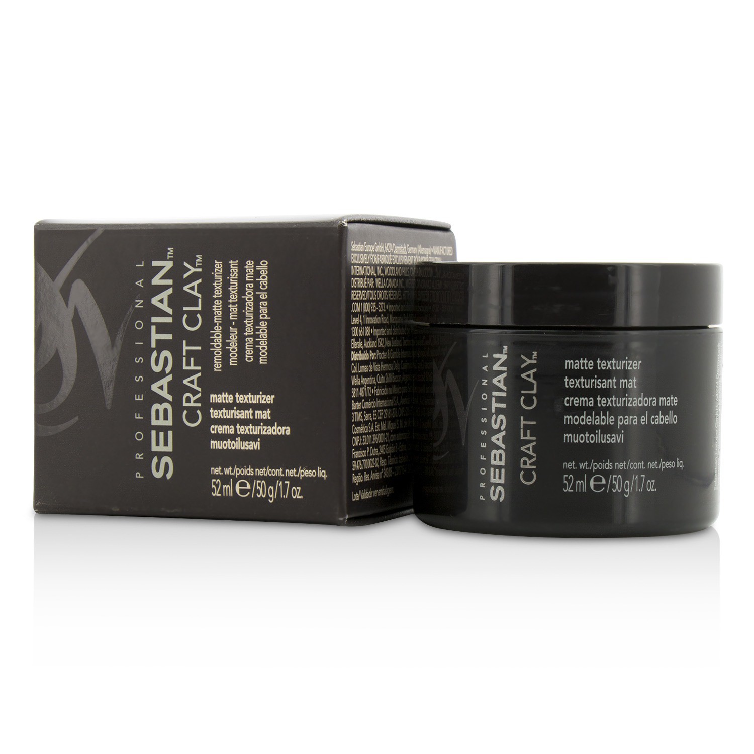 Sebastian Craft Clay Remoldable Matte Texturizer (Exp. Date: 08/2017) 52ml/1.7oz