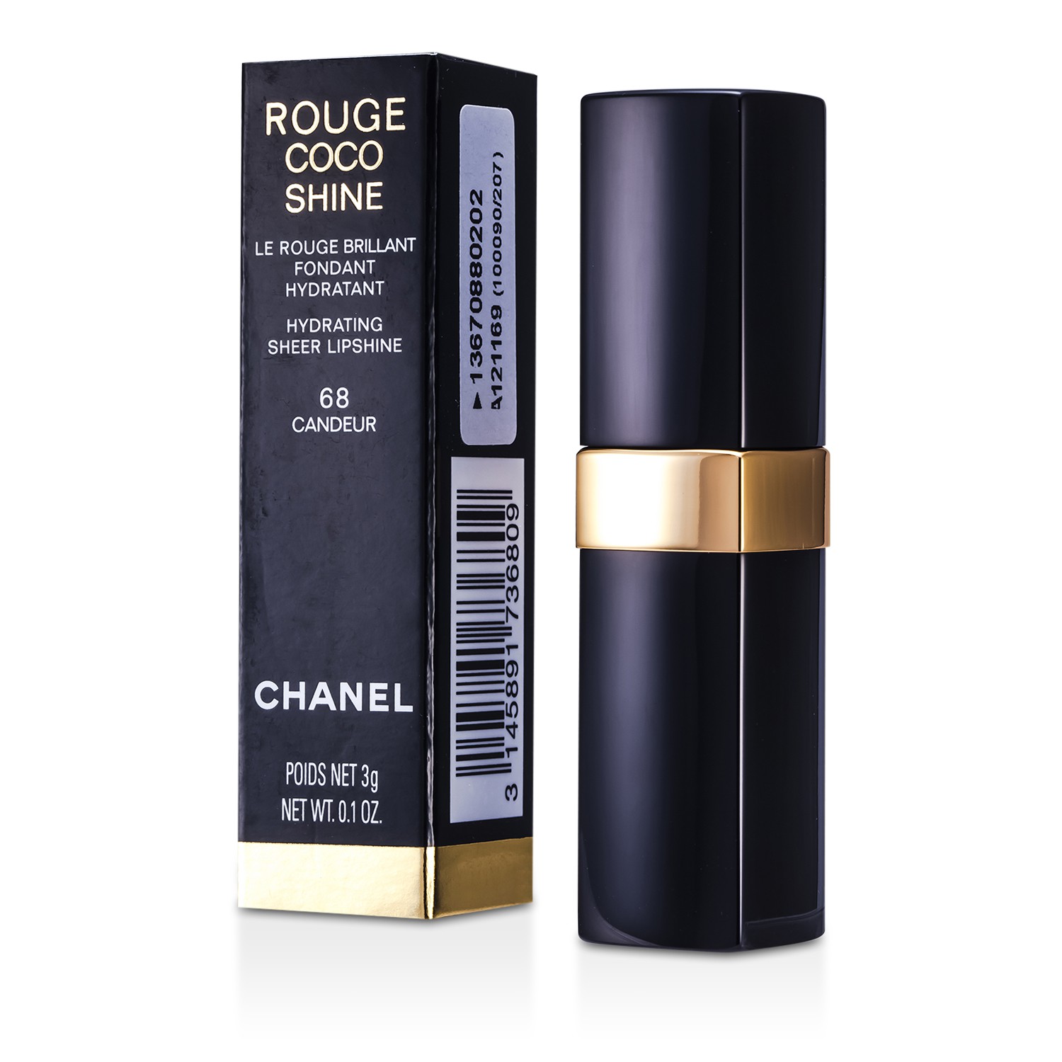 Chanel Rouge Coco Shine Hydrating Sheer Lipshine 3g/0.01oz