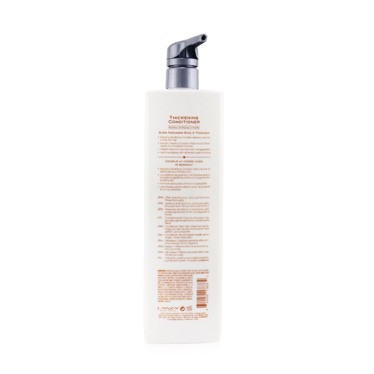 Lanza Healing Volume Thickening Conditioner 1000ml/33.8oz