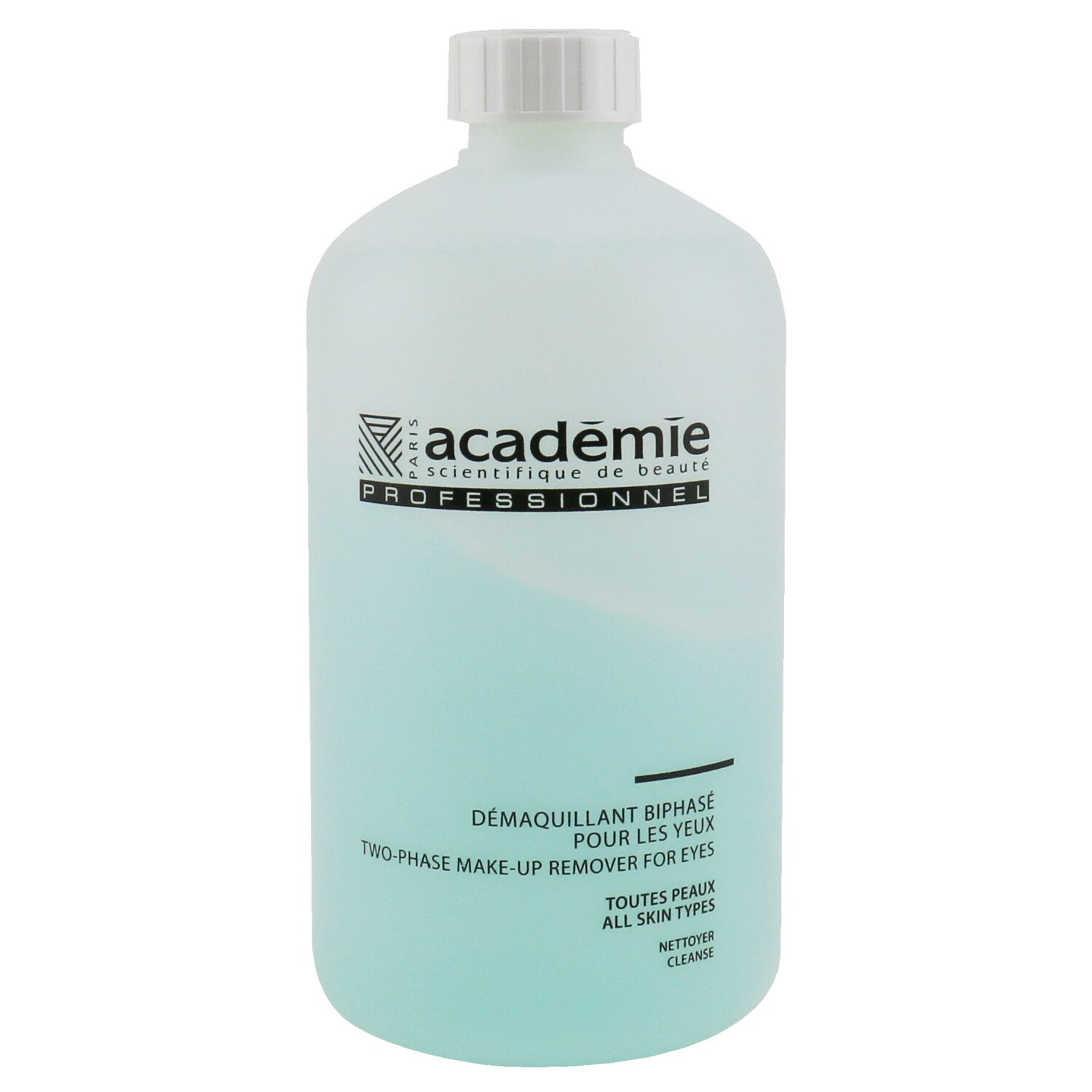 Academie Two Phase MakeUp Remover For Eyes (Salon Size) 500ml/16.9oz