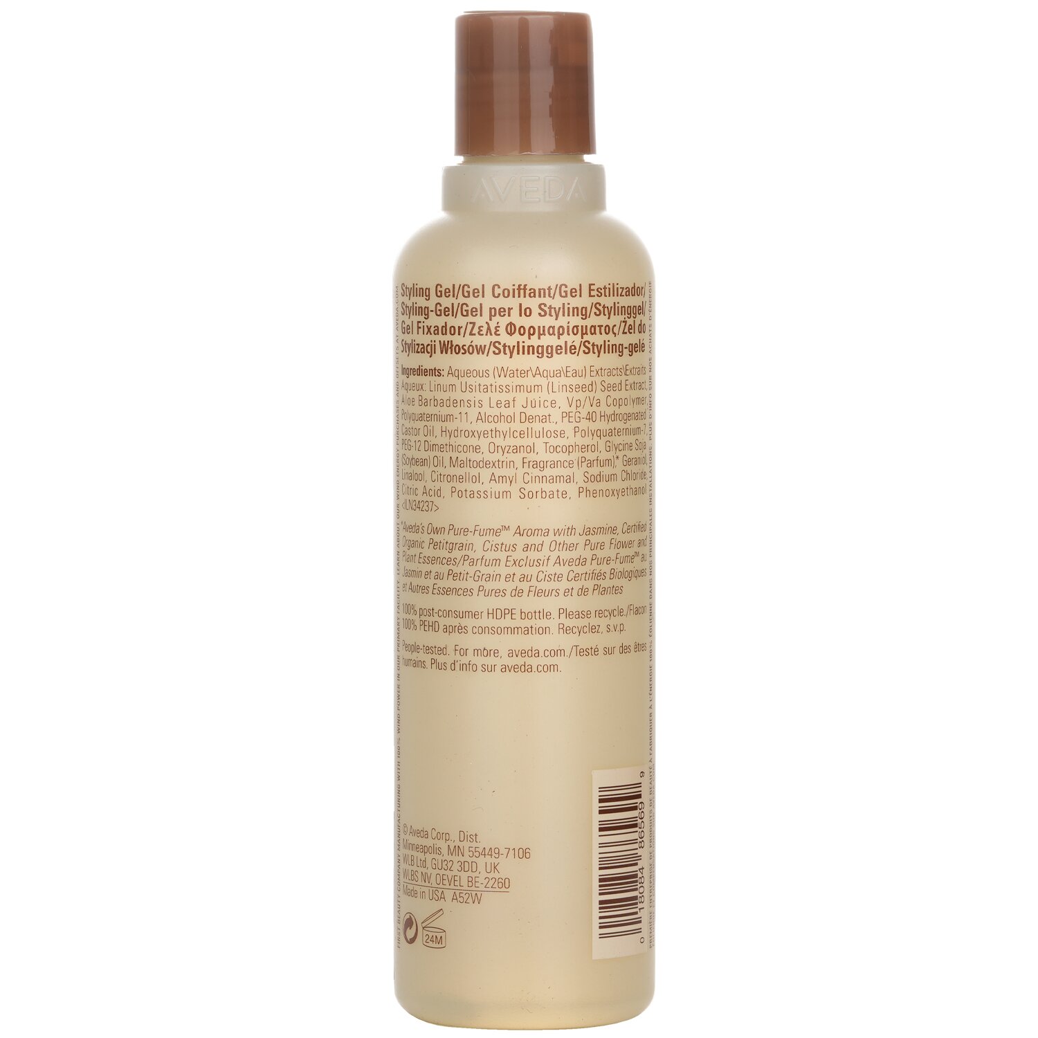 Aveda Flax Seed Aloe Strong Hold Sculpturing Gel 250ml/8.5oz