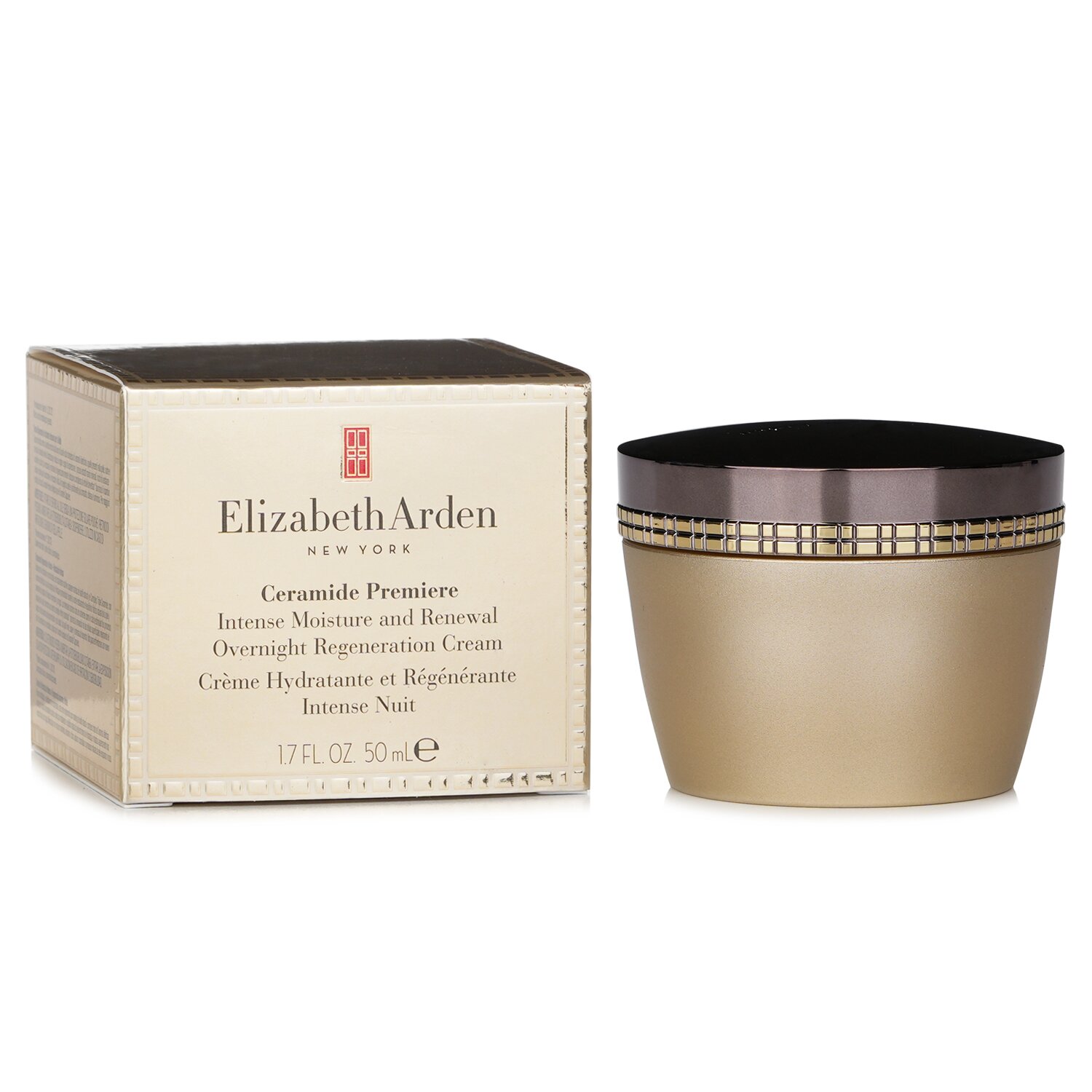 Elizabeth Arden Ceramide Premiere Crema Regeneradora Hidratación Intensa Renovación Noche 50ml/1.7oz