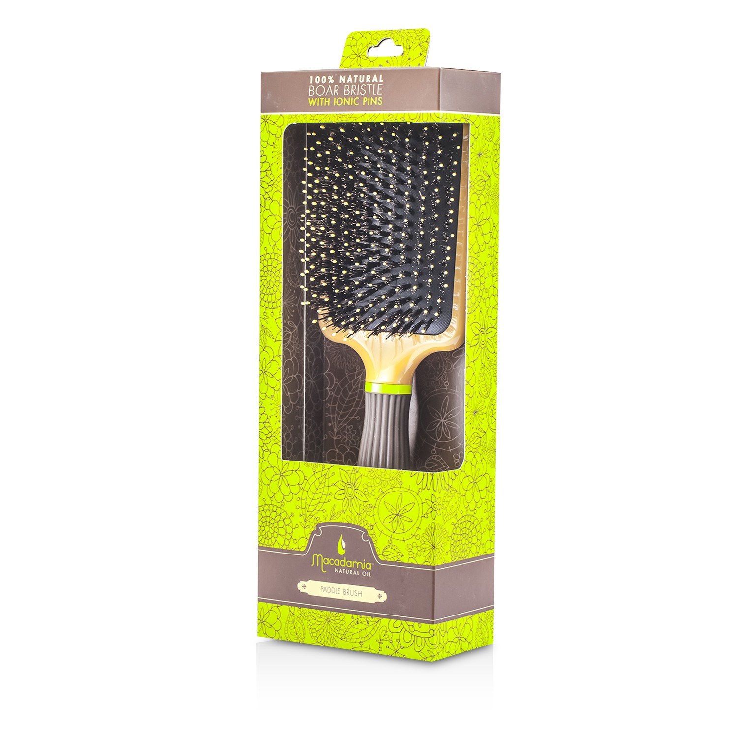 Macadamia Natural Oil Perie Lată de Păr de Mistreţ 1pc
