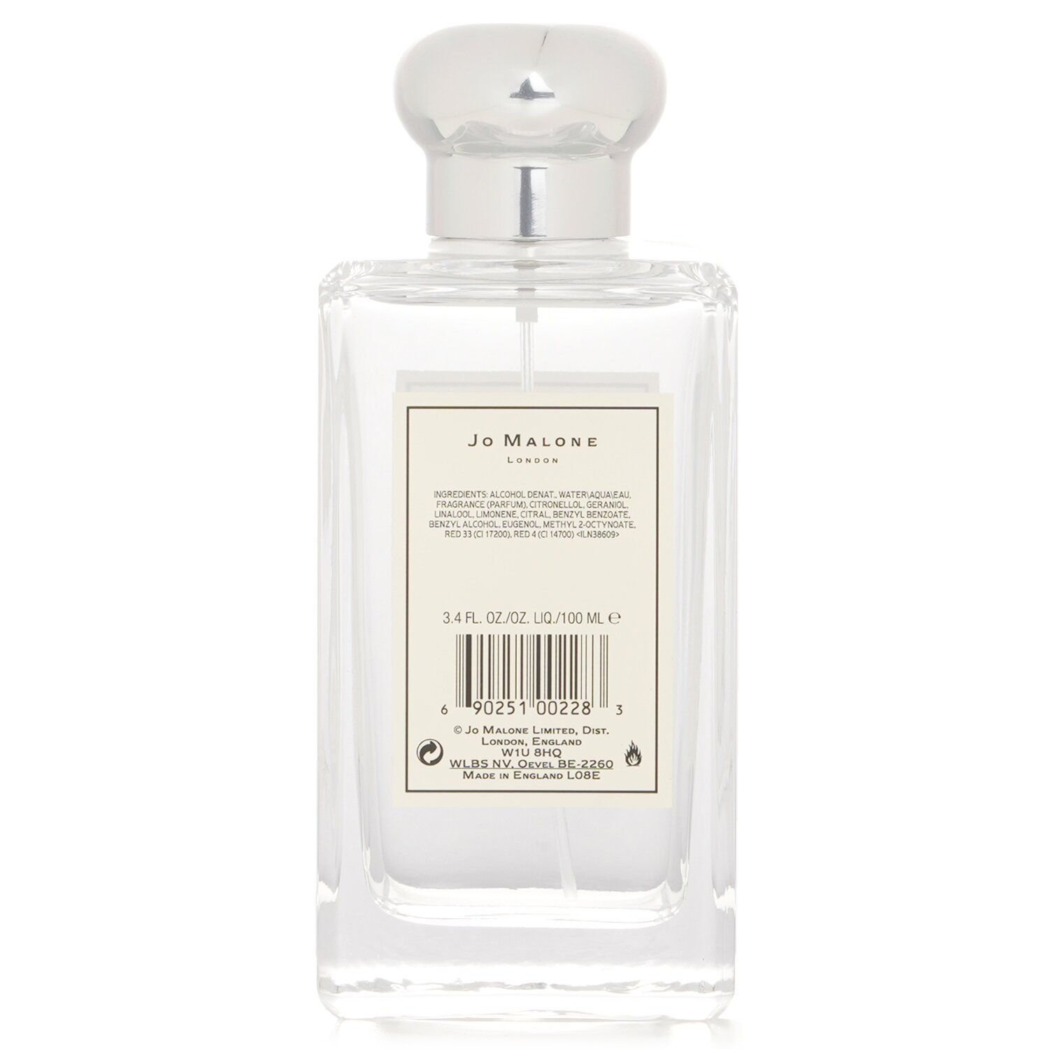 Jo Malone קולון ספריי ורדים אדומים (במקור ללא קופסה) 100ml/3.4oz
