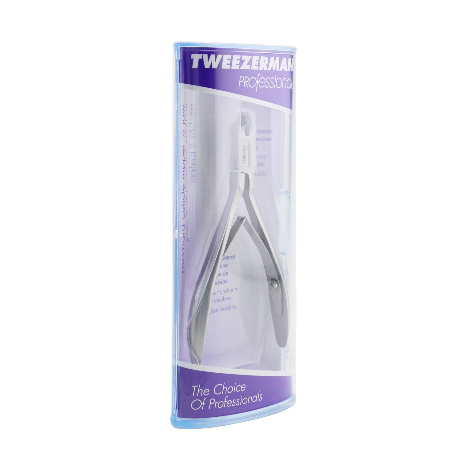 Tweezerman Professional Rockhard Stainless Cuticle Nipper Picture Color