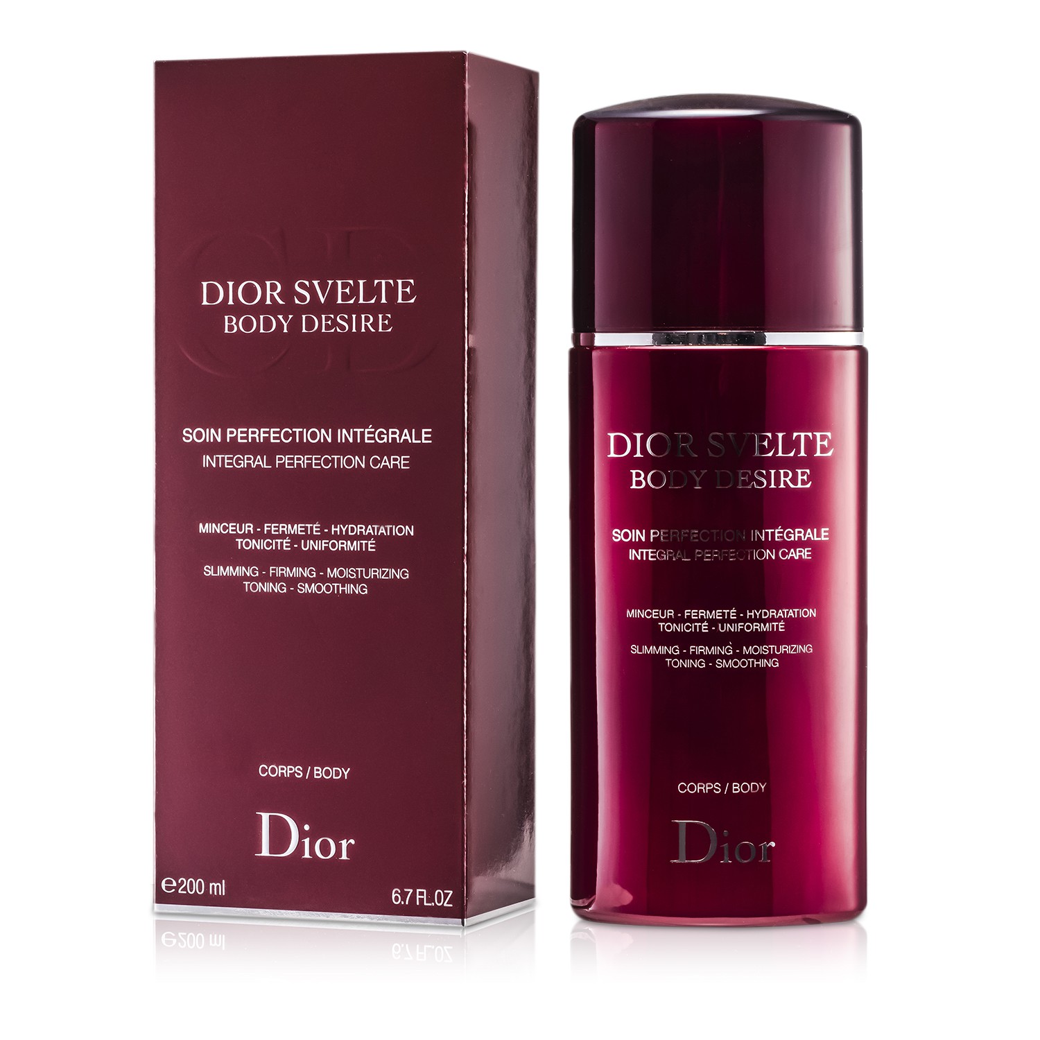 Christian Dior Dior Badan denok Keinginan Penjagaan Kamiran Kesempurnaan 200ml/6.7oz