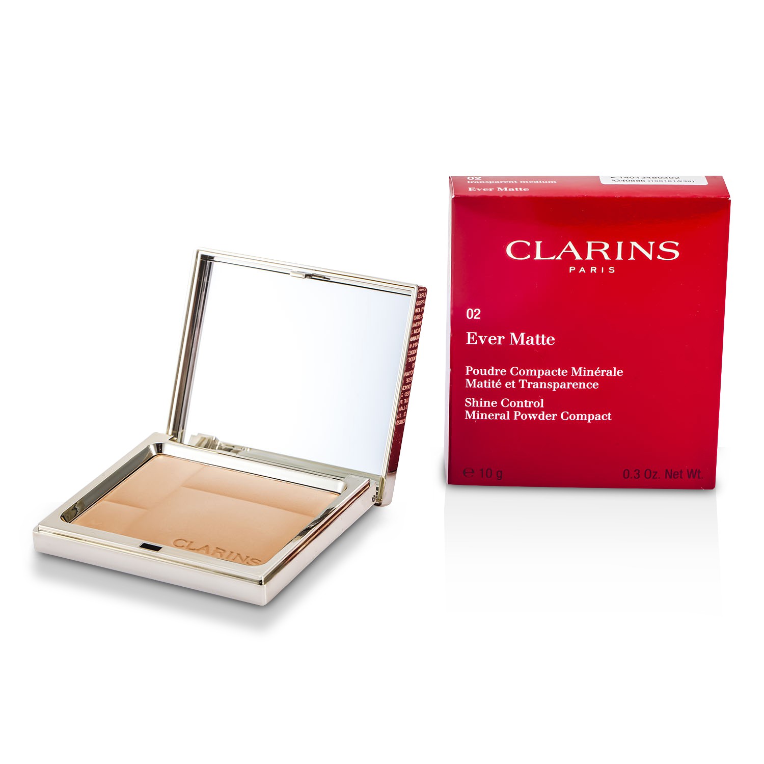 Clarins Ever Matte Shine Control Mineral Powder Compact 10g/0.35oz