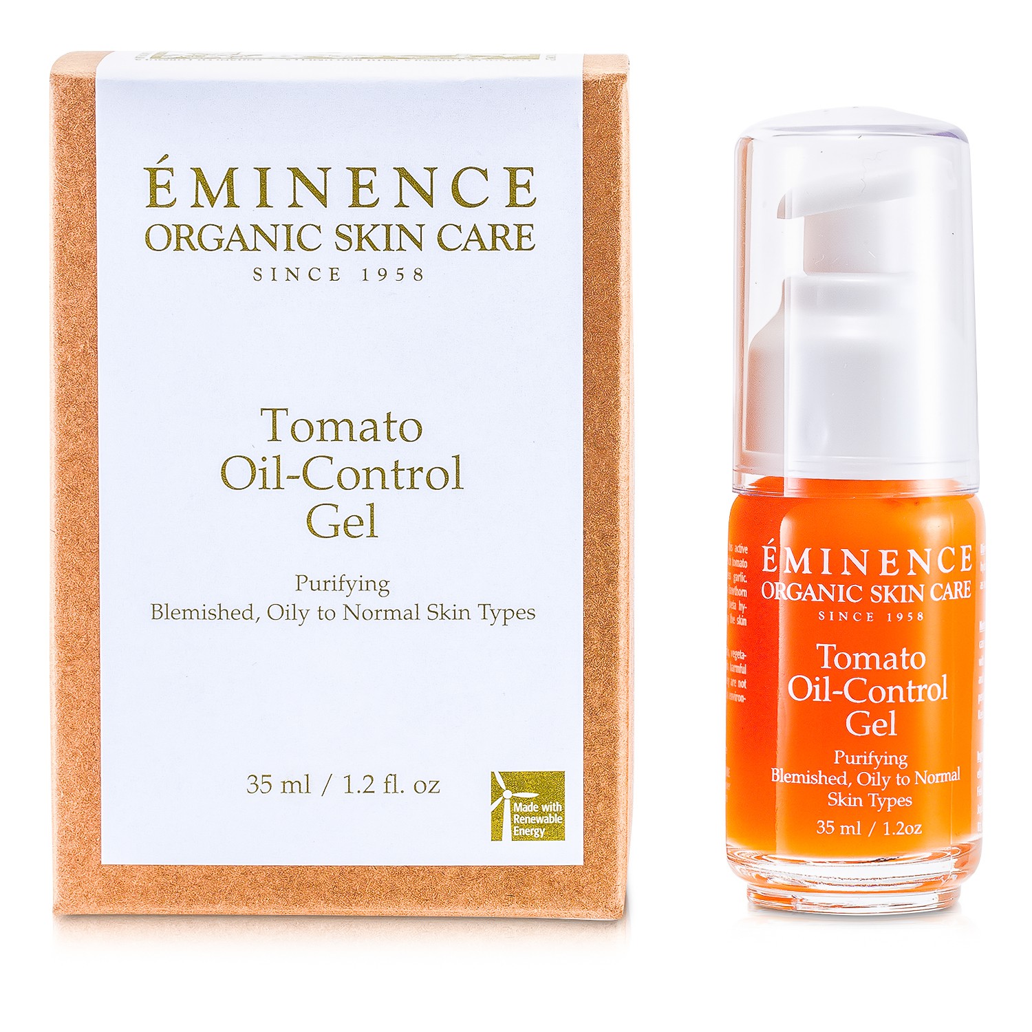 Eminence Gel de limpeza Tomato Oil Control Gel (Purifica tira as marcas, Pele normal a oleosa ) 35ml/1.2oz