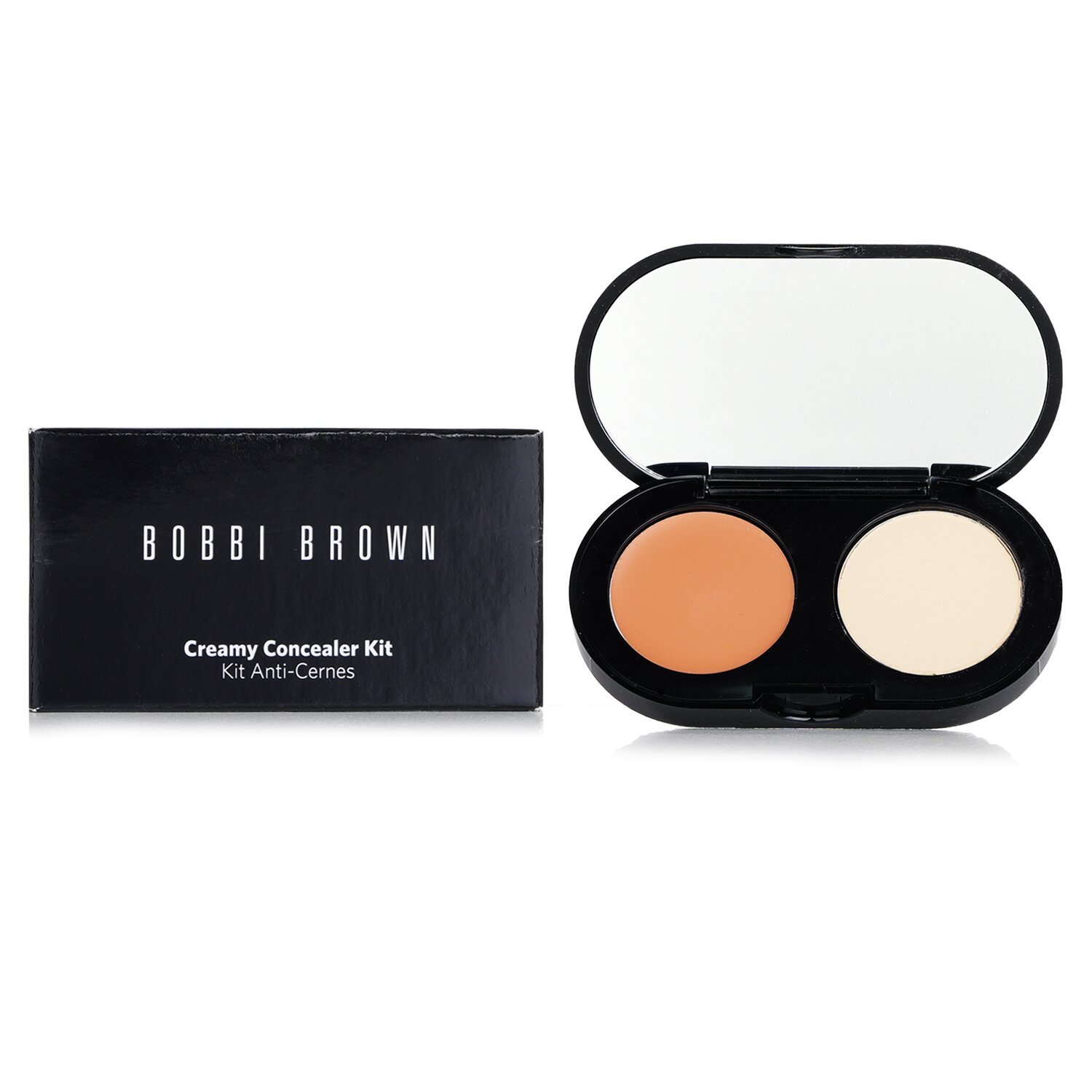 Bobbi Brown Kremowy korektor z pudrem prasowanym New Creamy Concealer Kit 3.1g/0.11oz
