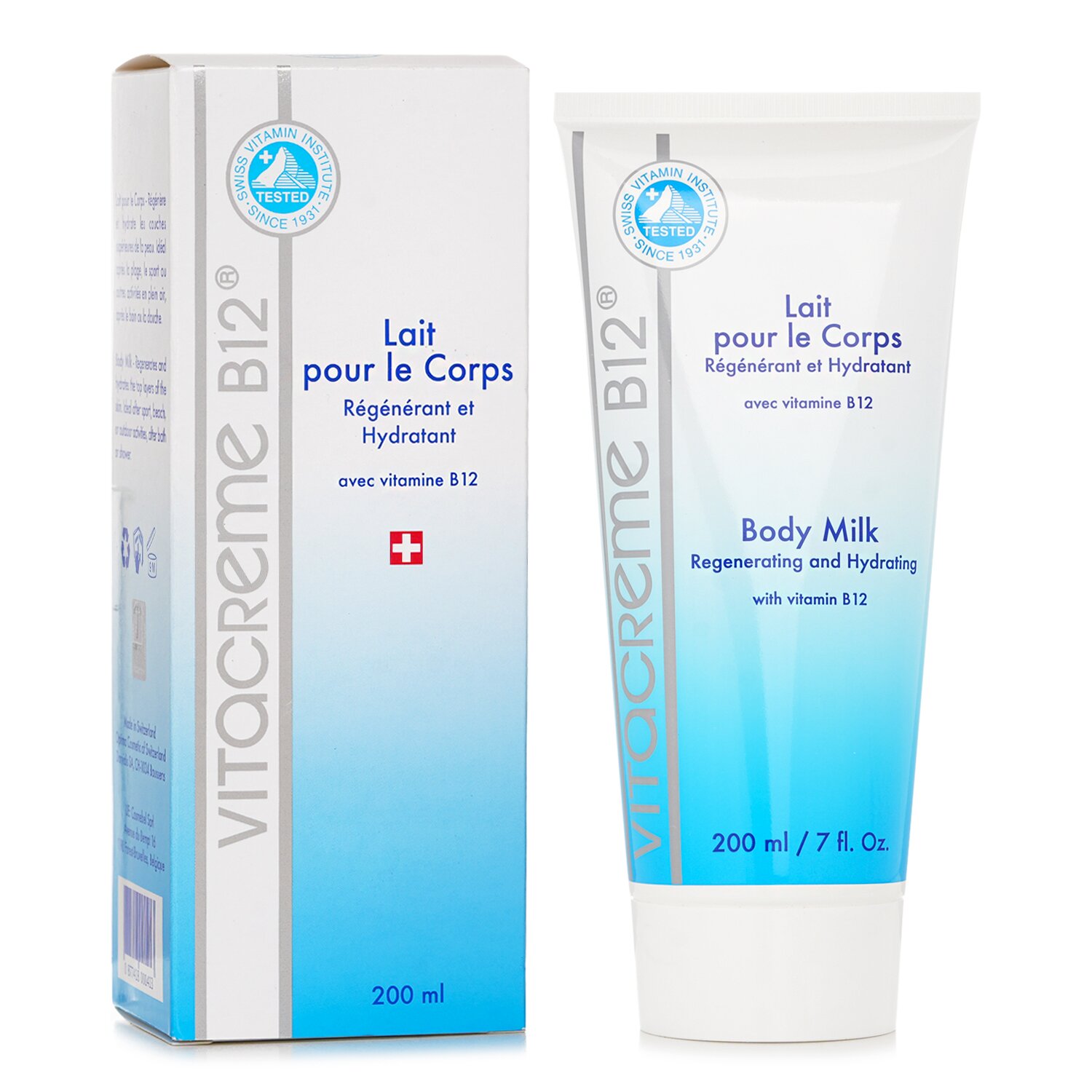 瑞士维他命B12  Vitacreme B12 身体乳 200ml/7oz