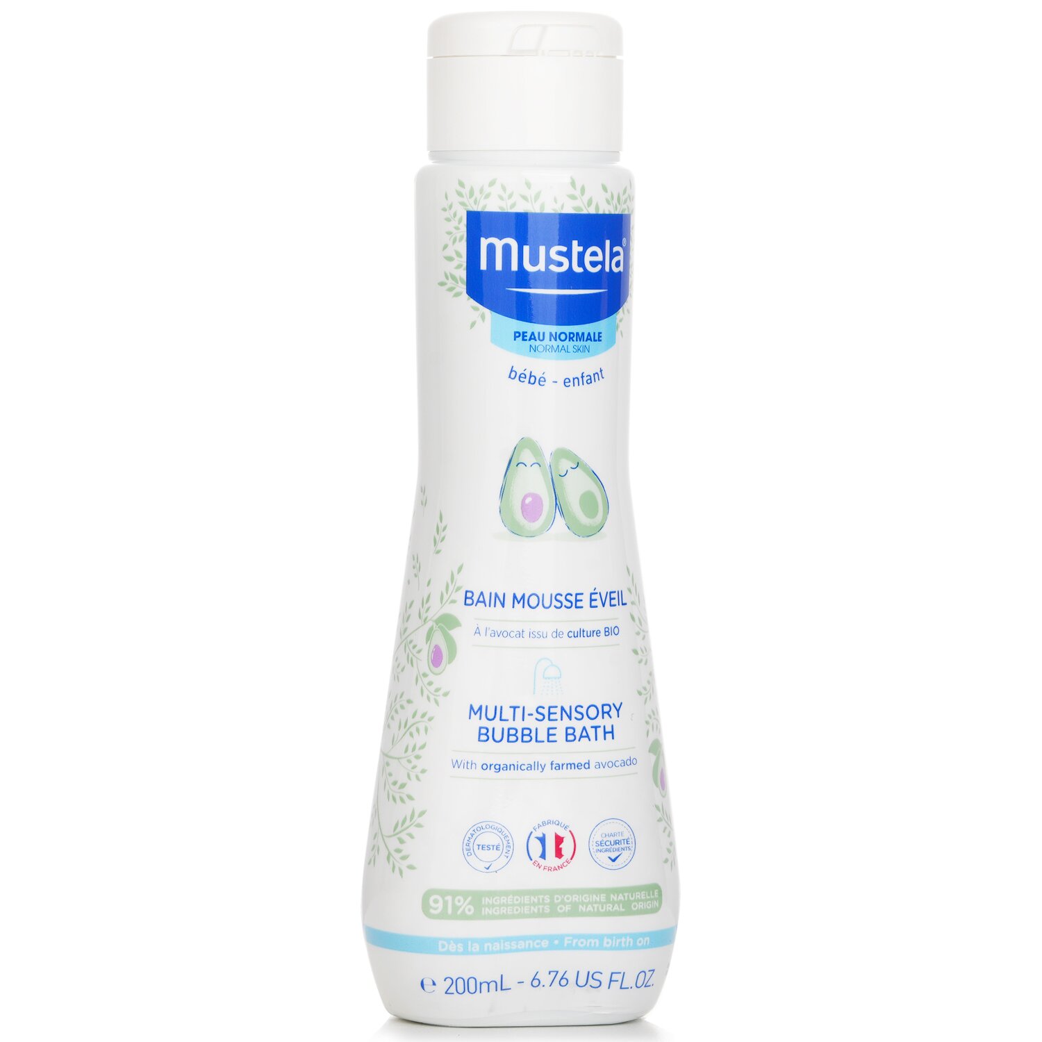 Mustela Multi Sensory Bubble Bath 200ml/6.76oz
