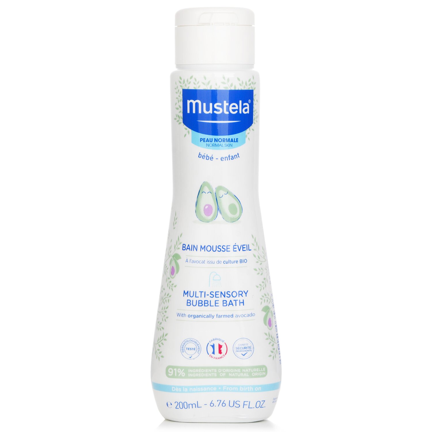 Mustela Multi Sensory Bubble Bath 200ml/6.76oz